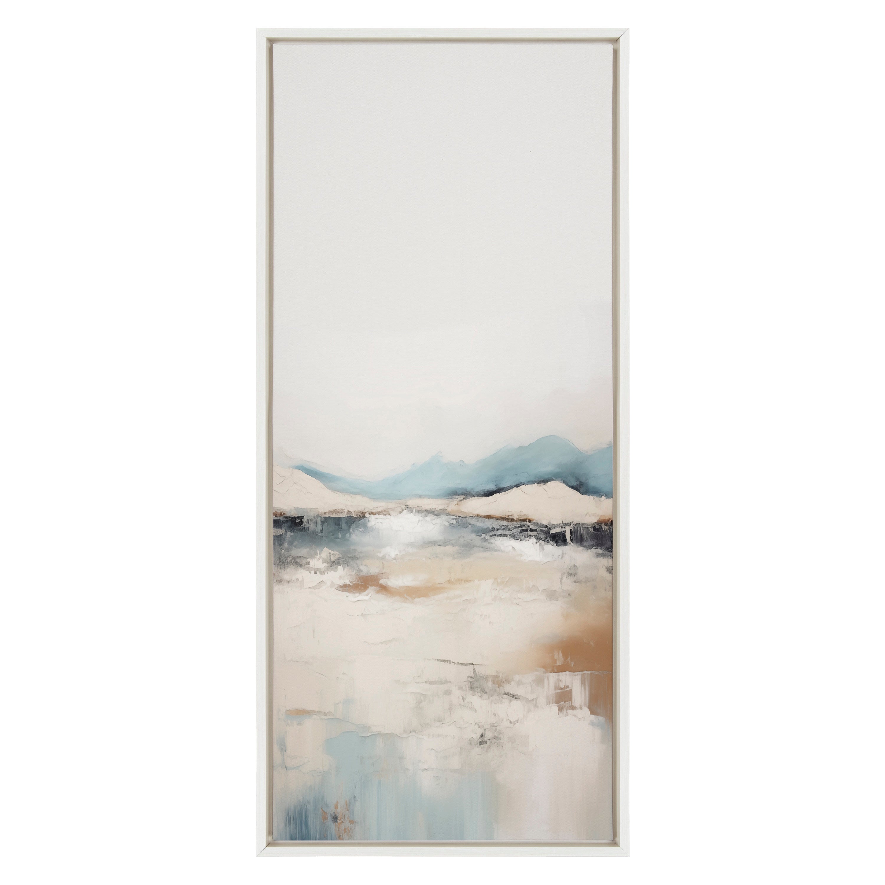 Sylvie Tranquil Landscape IV Framed Canvas by Amy Lighthall