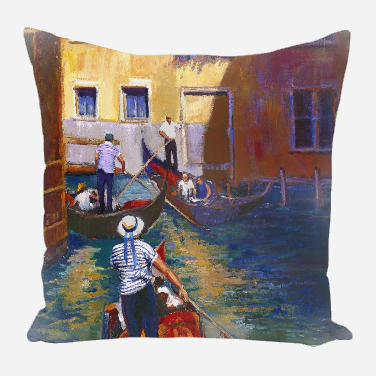 Gondoleers Pillow by John Beard Collection - main product image for Resin Society