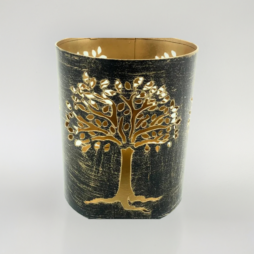 Tree Votive Candle Holder 4.4" by Vibhsa