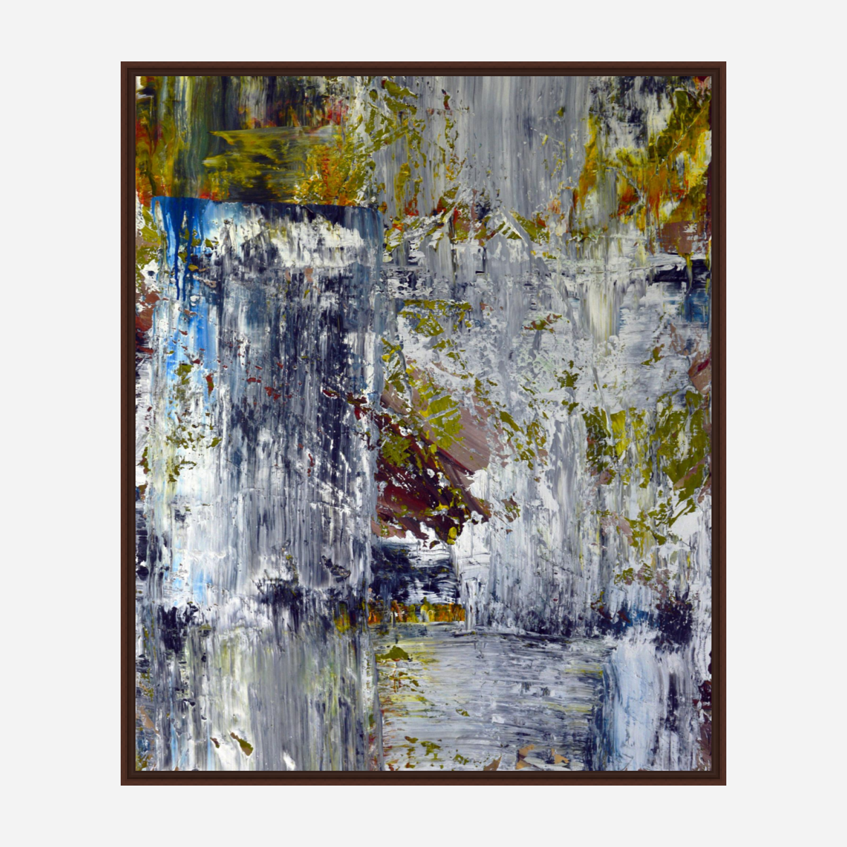 Grey and Green Artist Enhanced Canvas Print by John Beard Collection - product image 7 for Resin Society