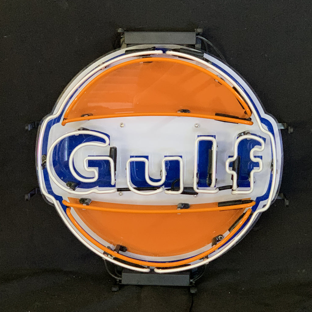 Gulf Gasoline Neon Signs Light by Neon Signs Land - product image 3 for Resin Society