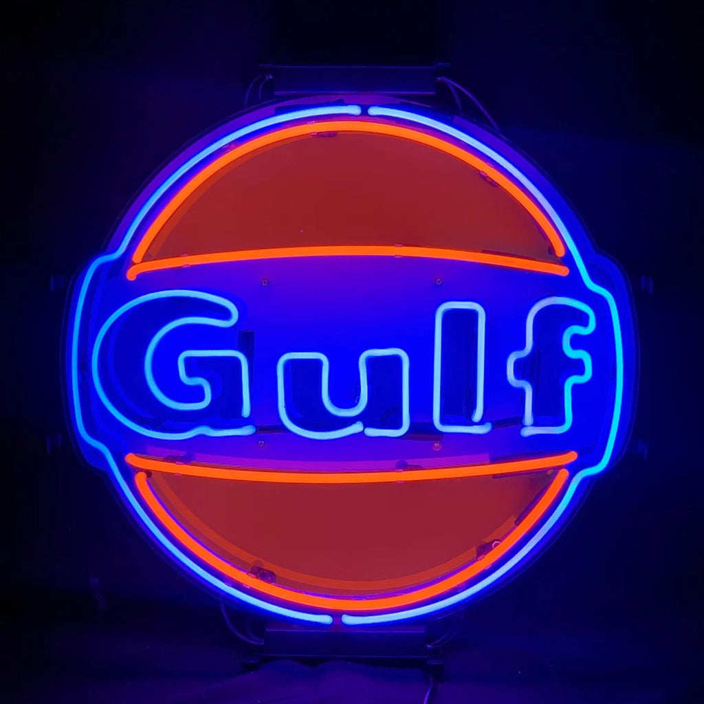 Gulf Gasoline Neon Signs Light by Neon Signs Land - product image 2 for Resin Society