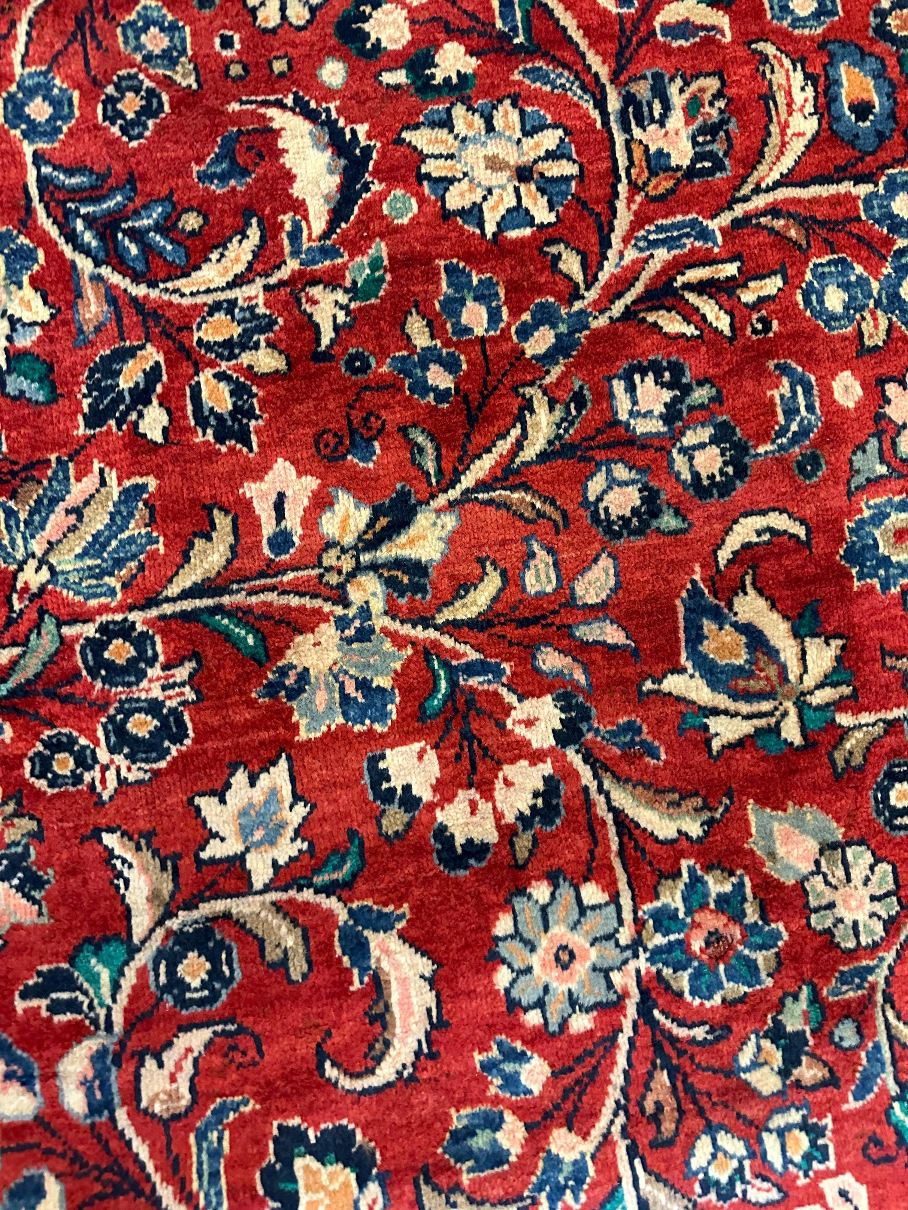 Handmade One-of-a-Kind Persian Mahal Rug - 10’ x 12’10” by Rugistan - product image 14 for Resin Society