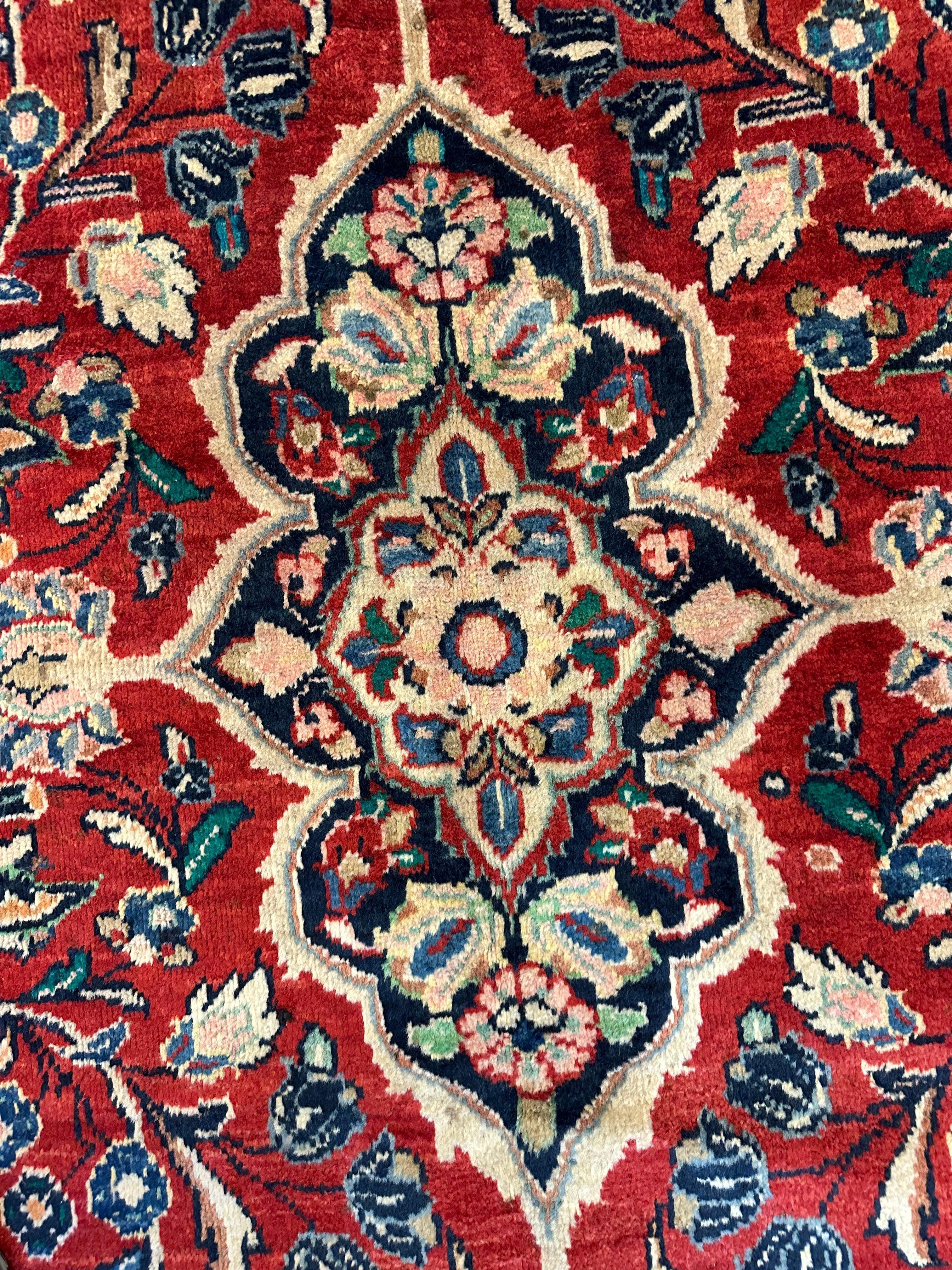 Handmade One-of-a-Kind Persian Mahal Rug - 10’ x 12’10” by Rugistan - product image 9 for Resin Society