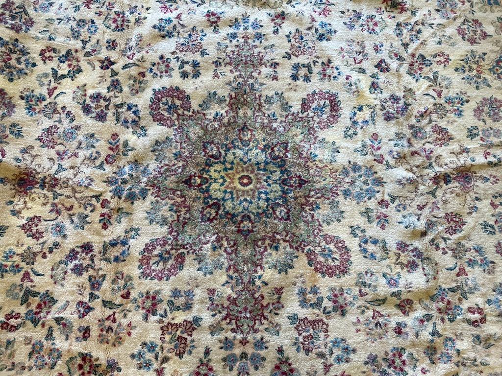Handmade Vintage 1930's Kirman 10x13 area Rug by Rugistan - product image 2 for Resin Society