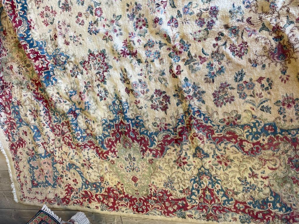 Handmade Vintage 1930's Kirman 10x13 area Rug by Rugistan - product image 7 for Resin Society