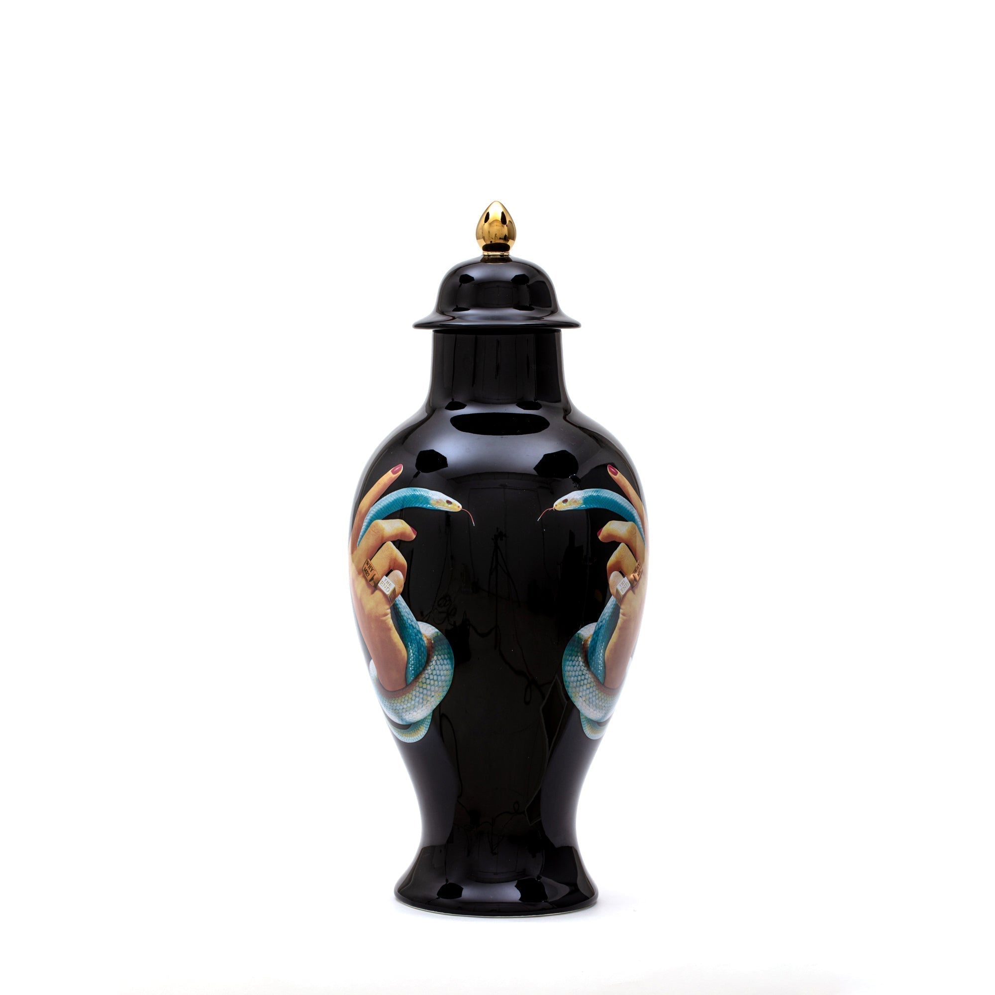 Vase Hands with Snakes by DEKOR - product image 2 for Resin Society