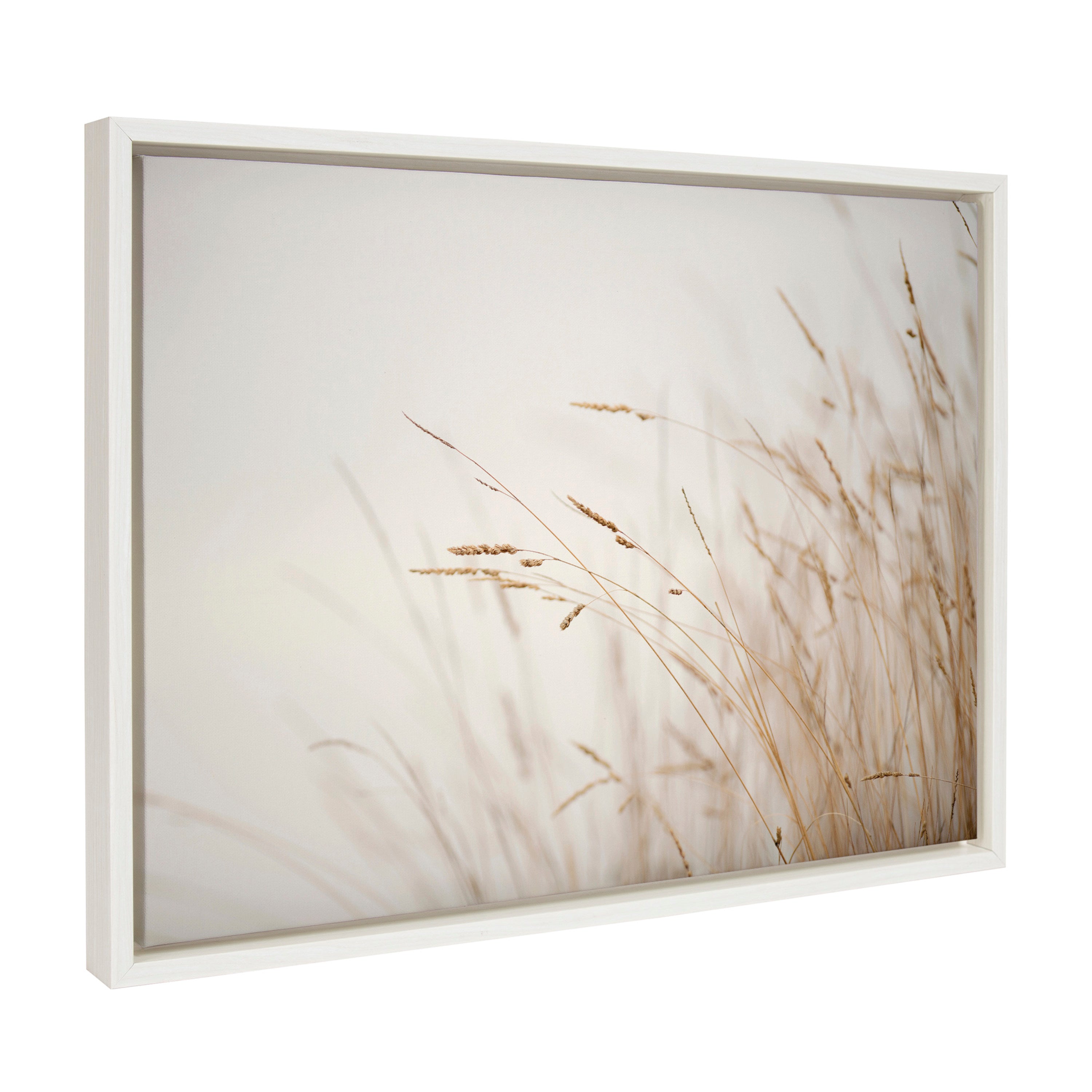 Sylvie Marsh Grass No 1 Framed Canvas by Crystal Lynn Collins