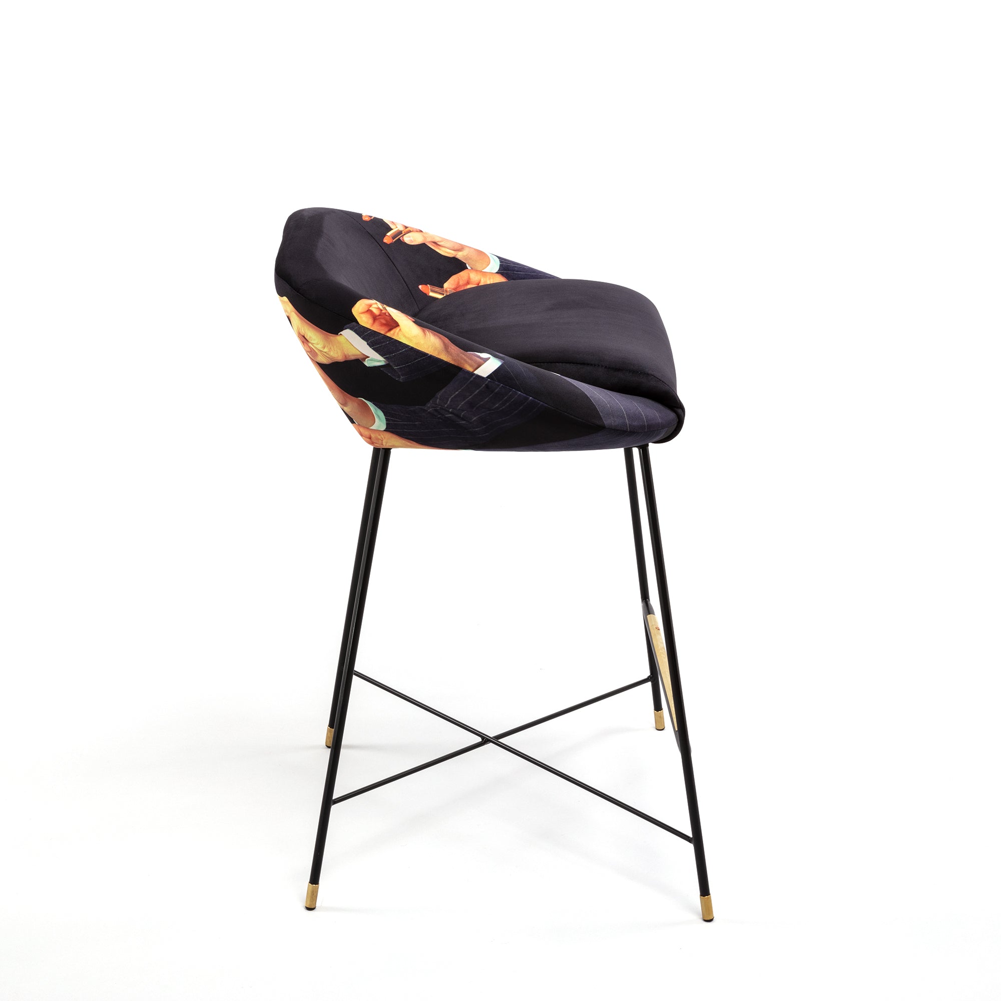 High Stool Pink Lipsticks Black detail image - Resin Society