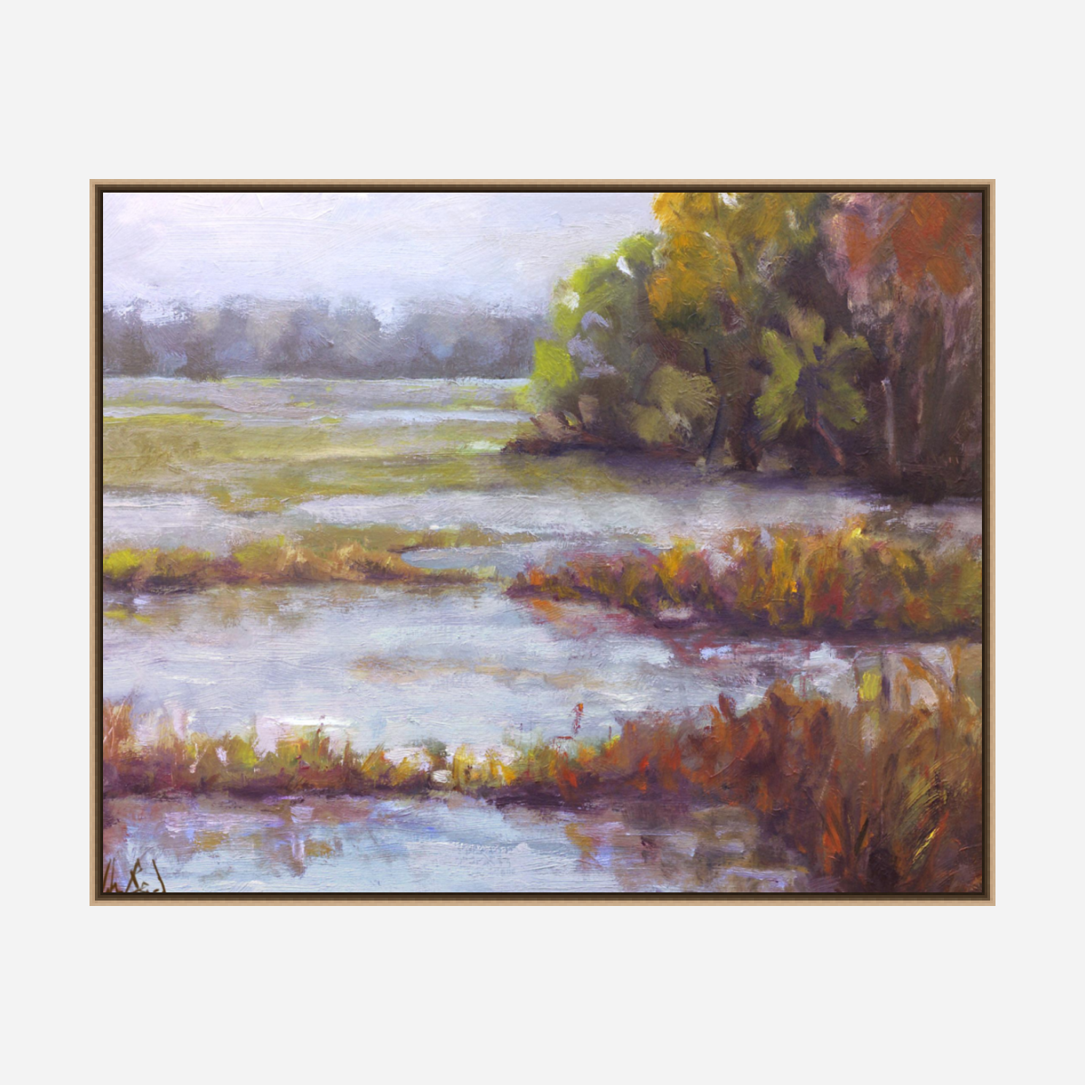 Hilton Head Marsh Artist Enhanced Canvas Print by John Beard Collection - product image 8 for Resin Society