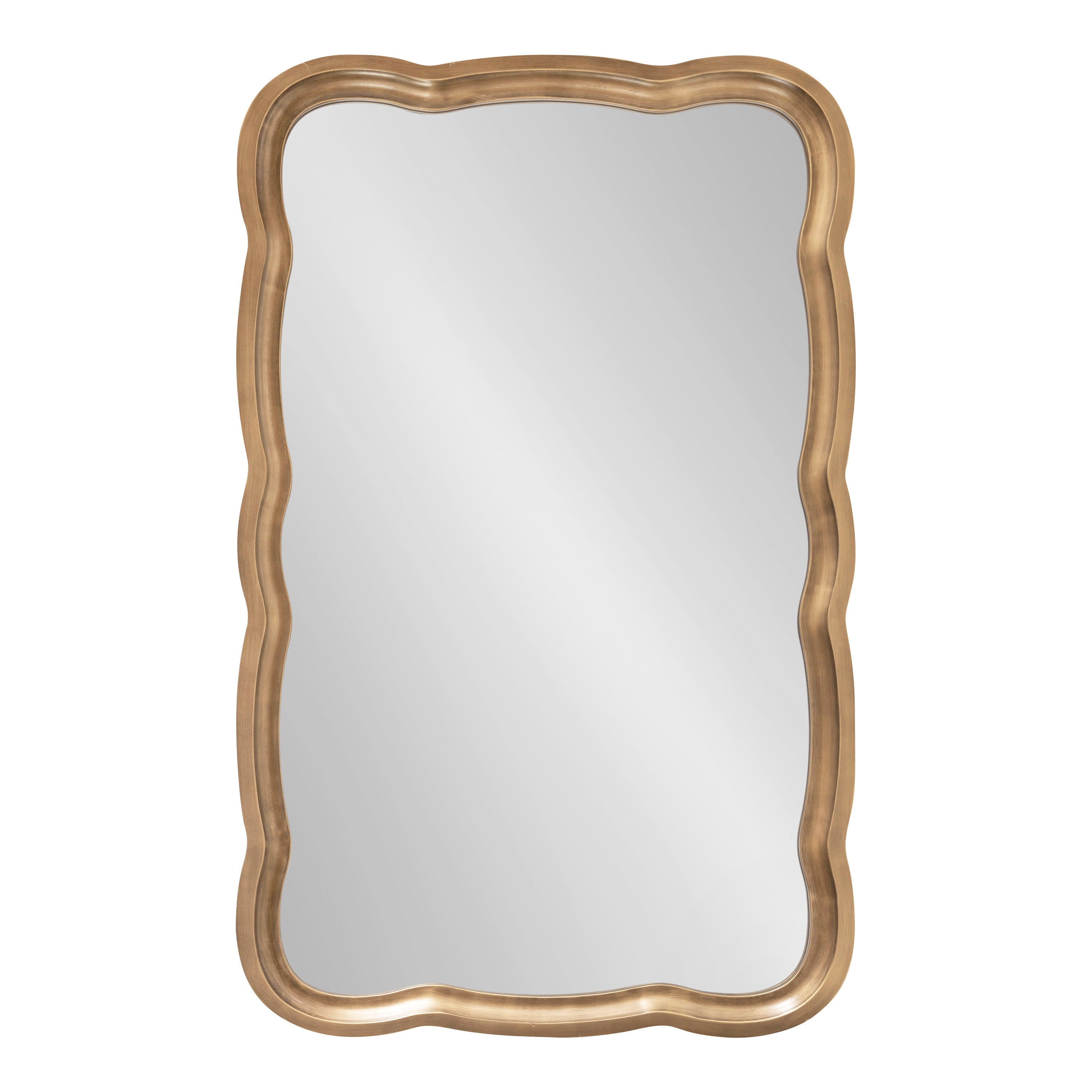 Hatherleigh Scallop Wood Wall Mirror by kateandlaurel - product image 18 for Resin Society