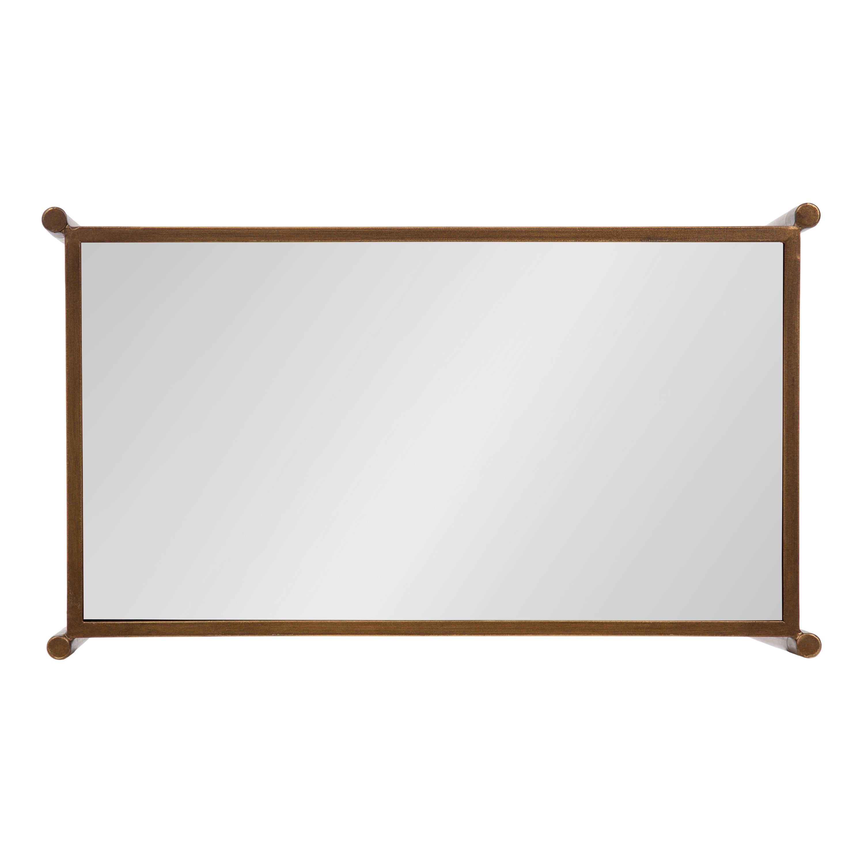 Catriona Side Table Mirror and Metal
