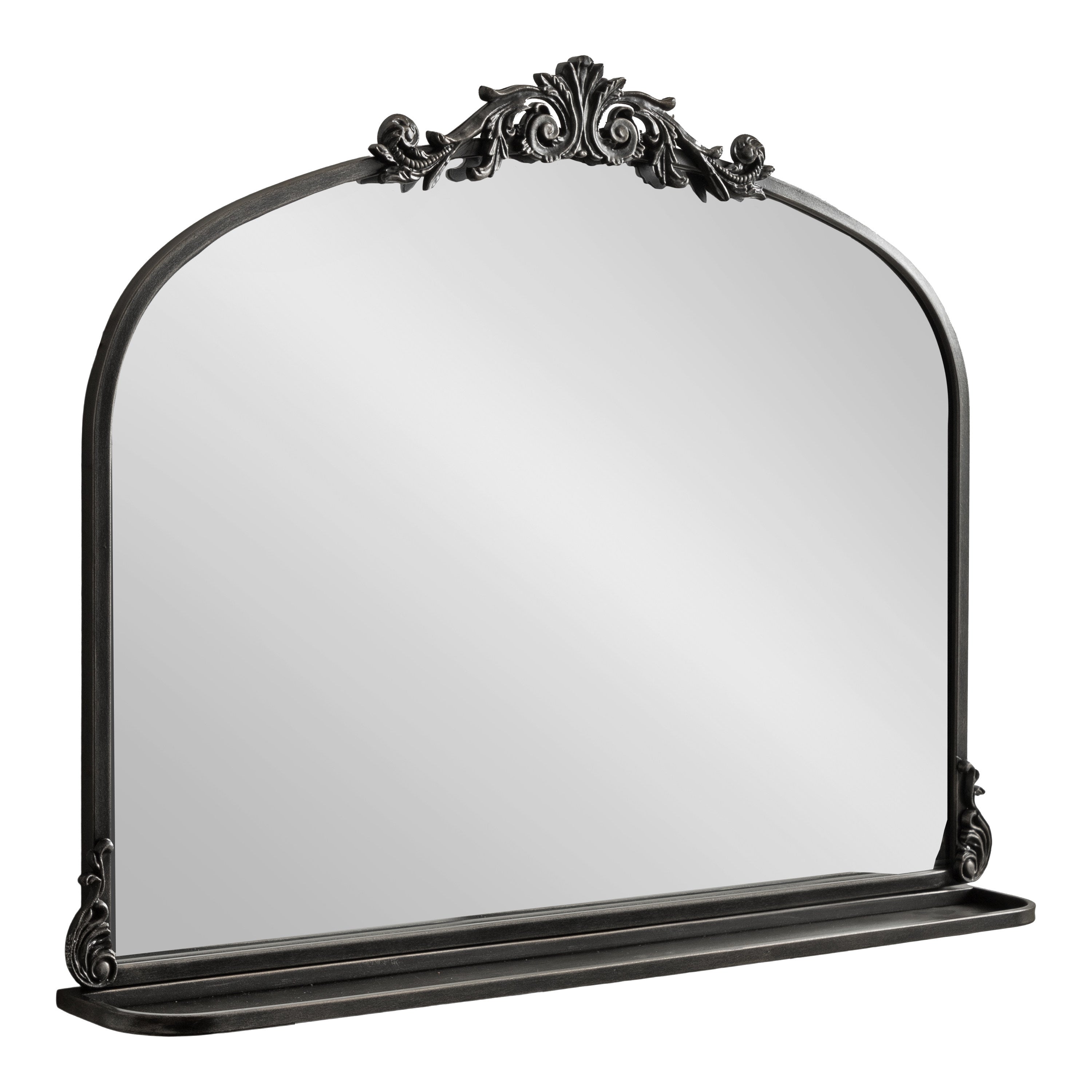 Arendahl Traditional Arch Mirror with Shelf by kateandlaurel - product image 10 for Resin Society