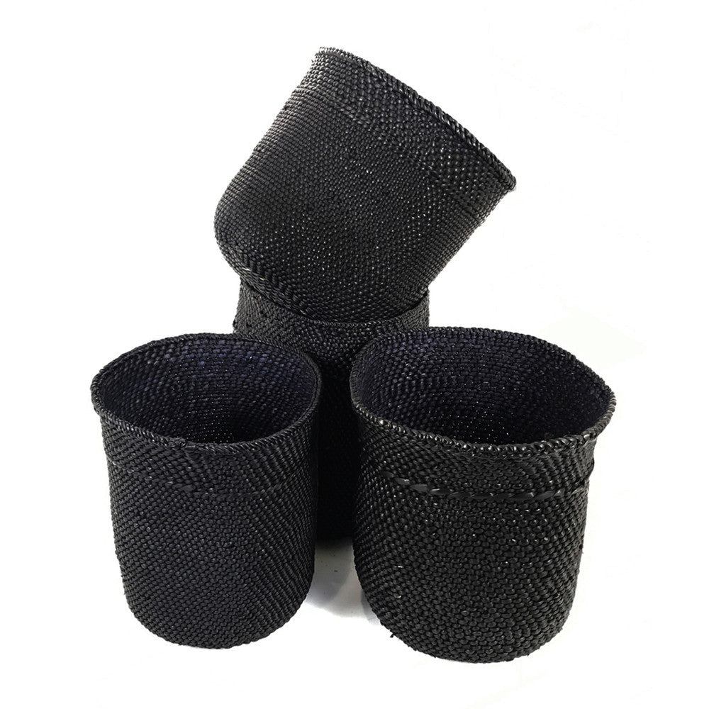 Rich Black Iringa Baskets by Mbare Ltd - product image 3 for Resin Society