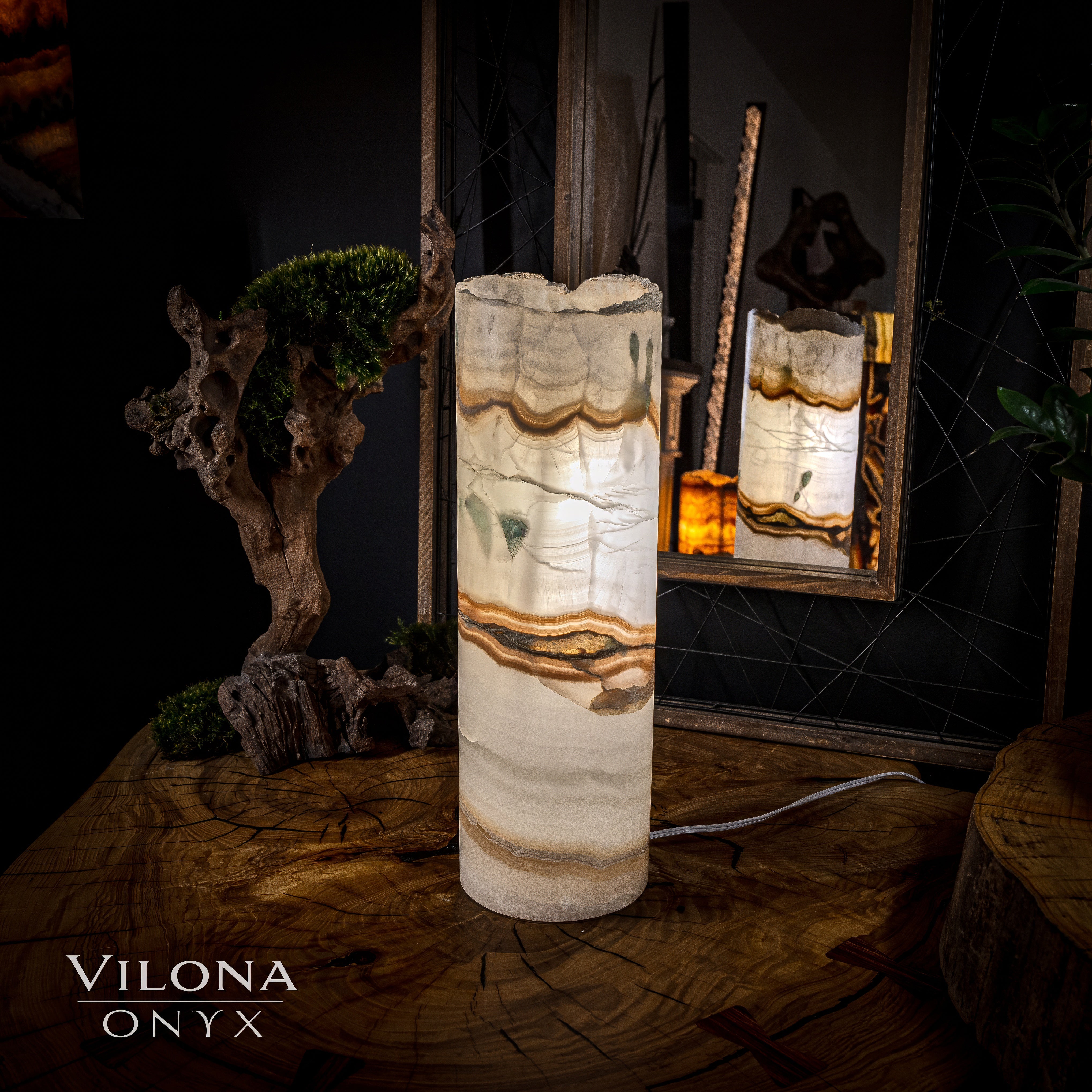 Ice Onyx Lamp (Table Lamp #5)