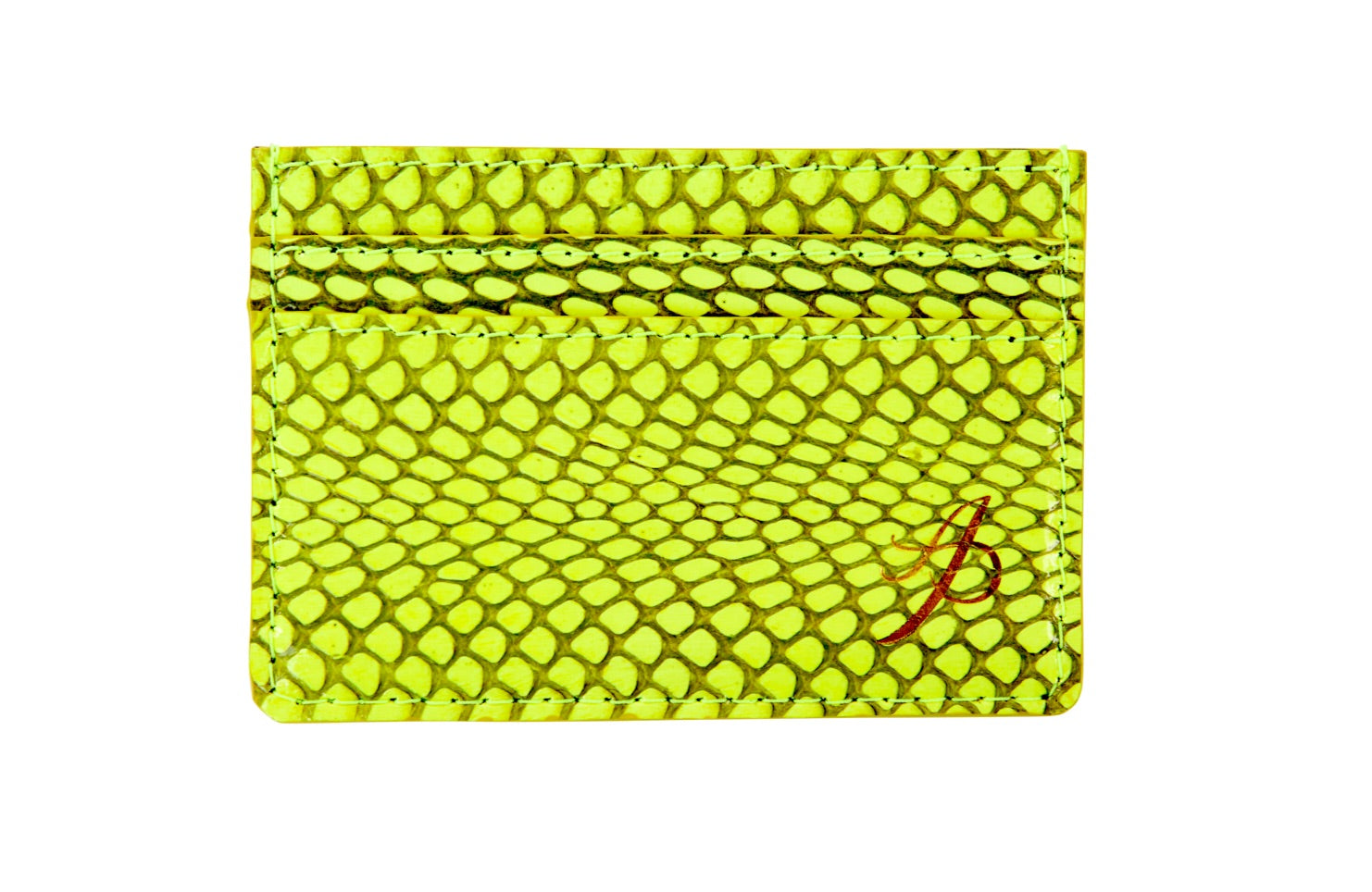 Viper Snake Card Wallet by Allysa Payne Beverly Hills