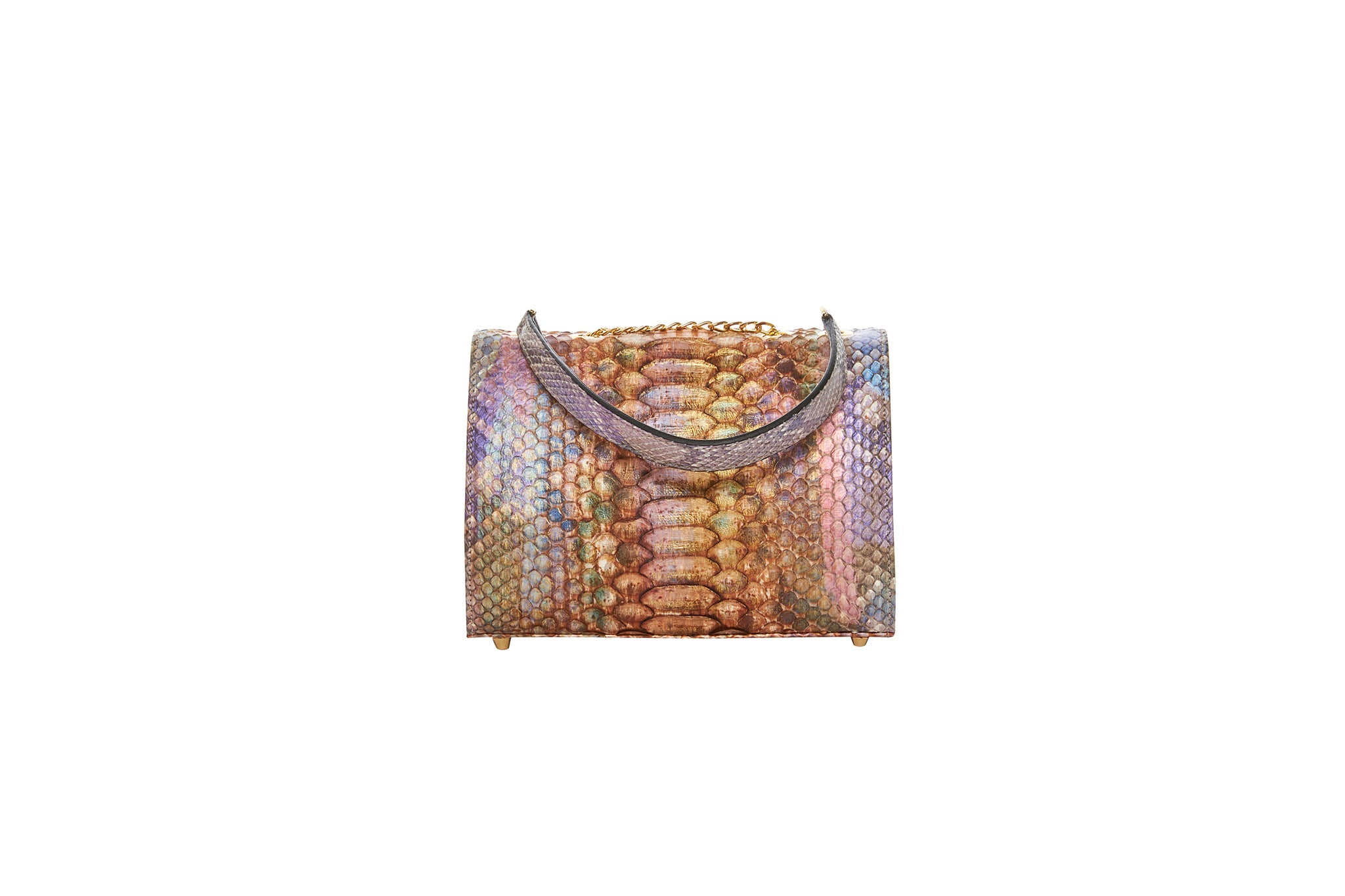 Iridescent Python Day To Night Bag by Allysa Payne Beverly Hills - product image 3 for Resin Society