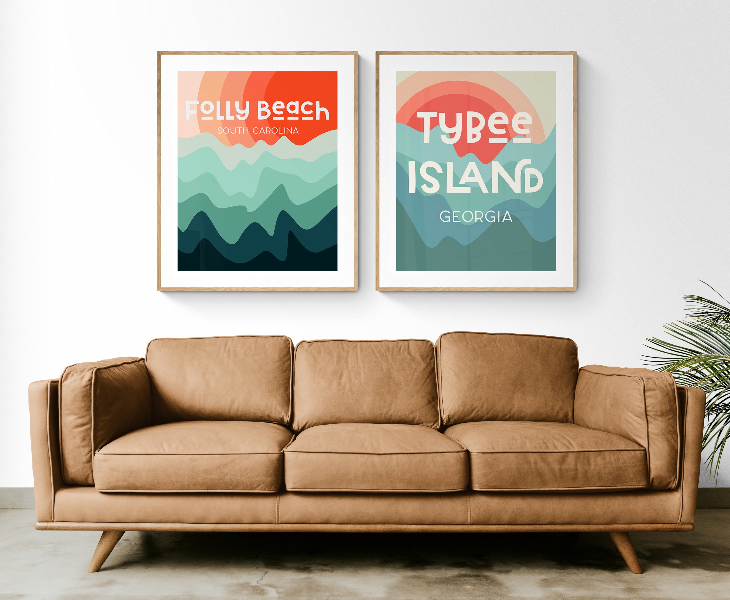 Destination: Folly Beach - Modern Art Print