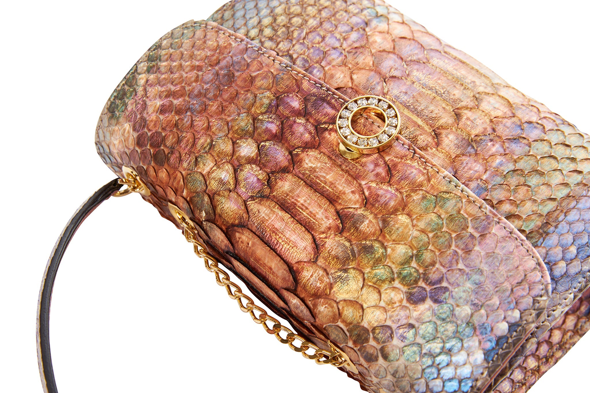 Iridescent Python Day To Night Bag by Allysa Payne Beverly Hills - product image 16 for Resin Society