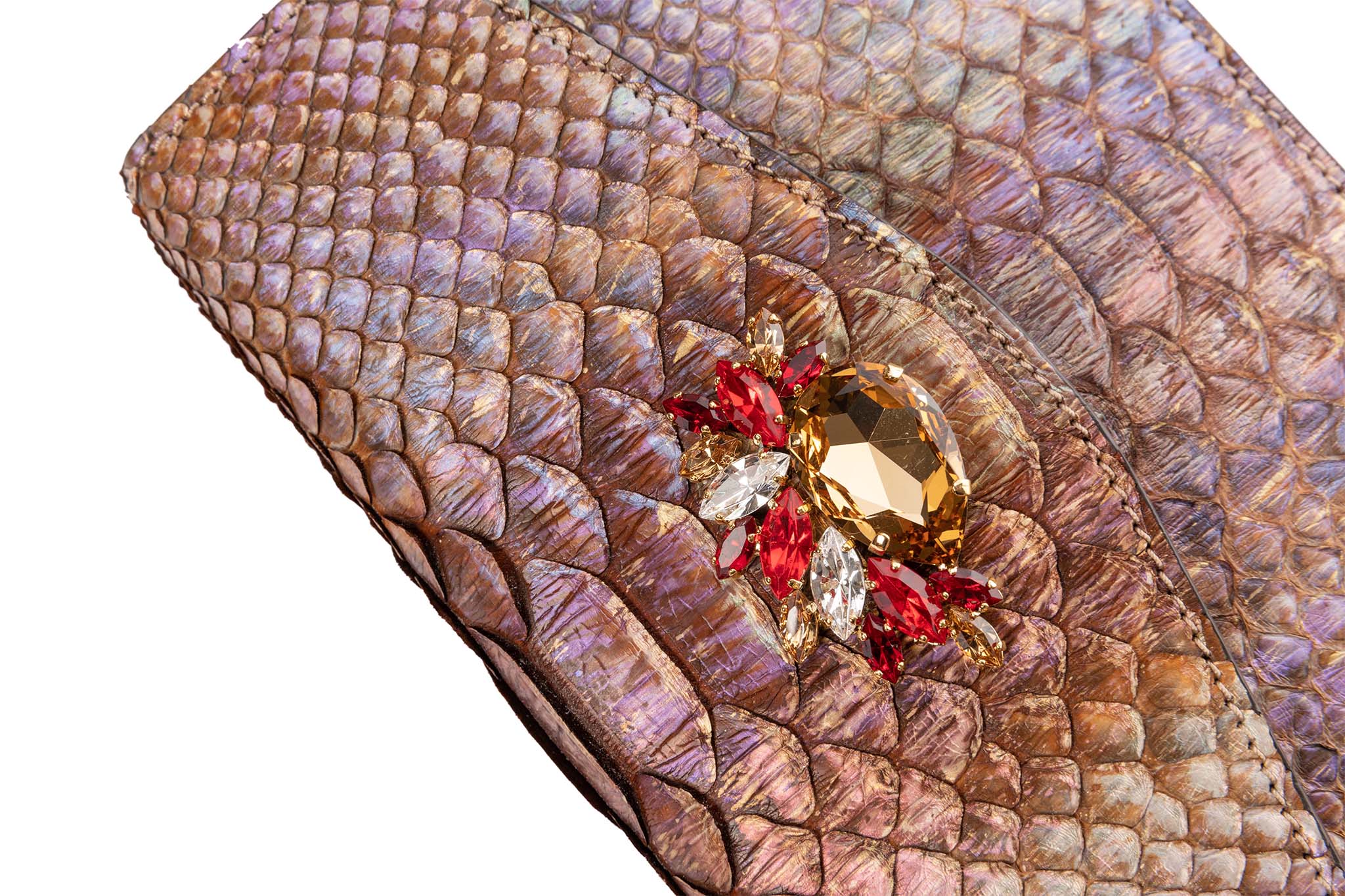 Iridescent Clutch by Allysa Payne Beverly Hills - product image 3 for Resin Society