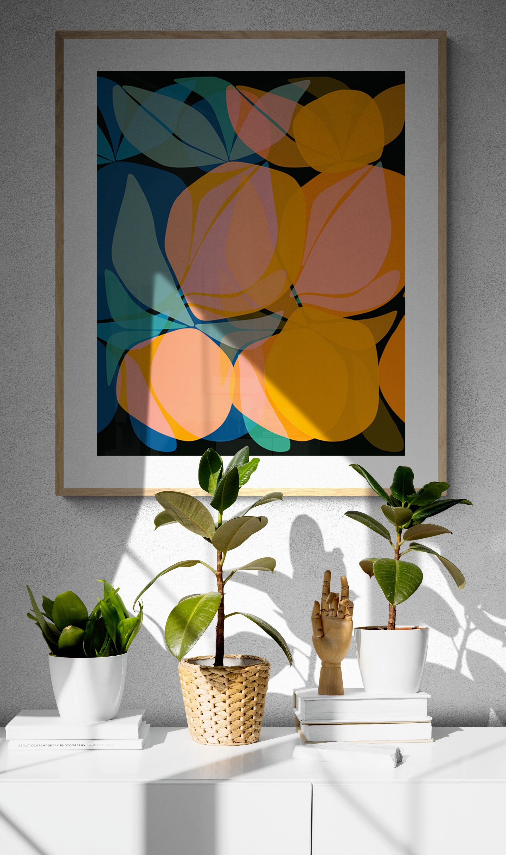 Abstract Citrus #1 - Botanical Art Print