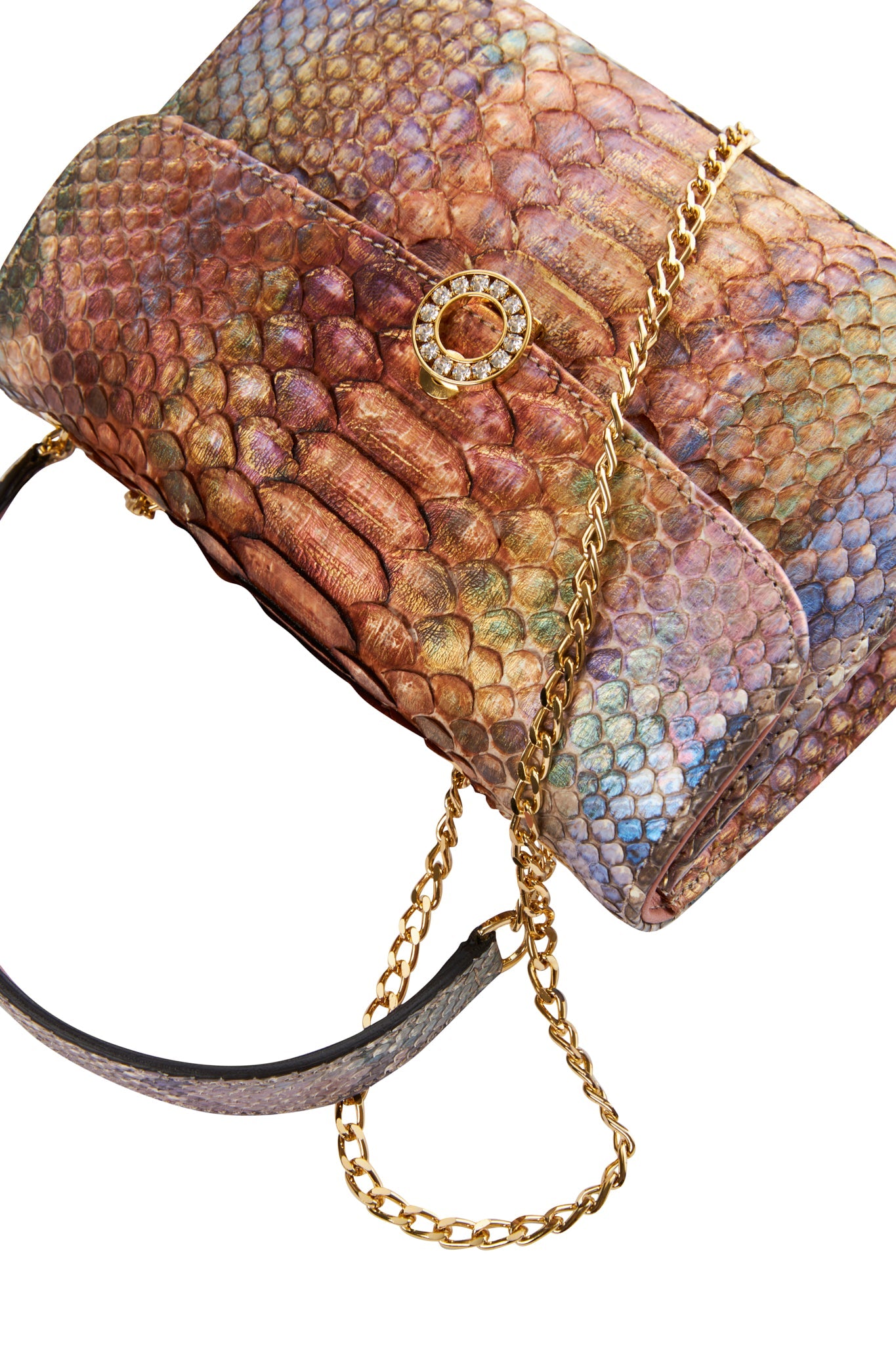 Iridescent Python Day To Night Bag by Allysa Payne Beverly Hills - product image 5 for Resin Society