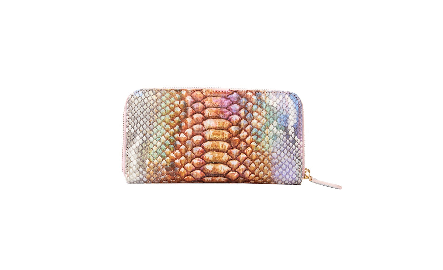 Iridescent Python Zip Wallet by Allysa Payne Beverly Hills - product image 2 for Resin Society