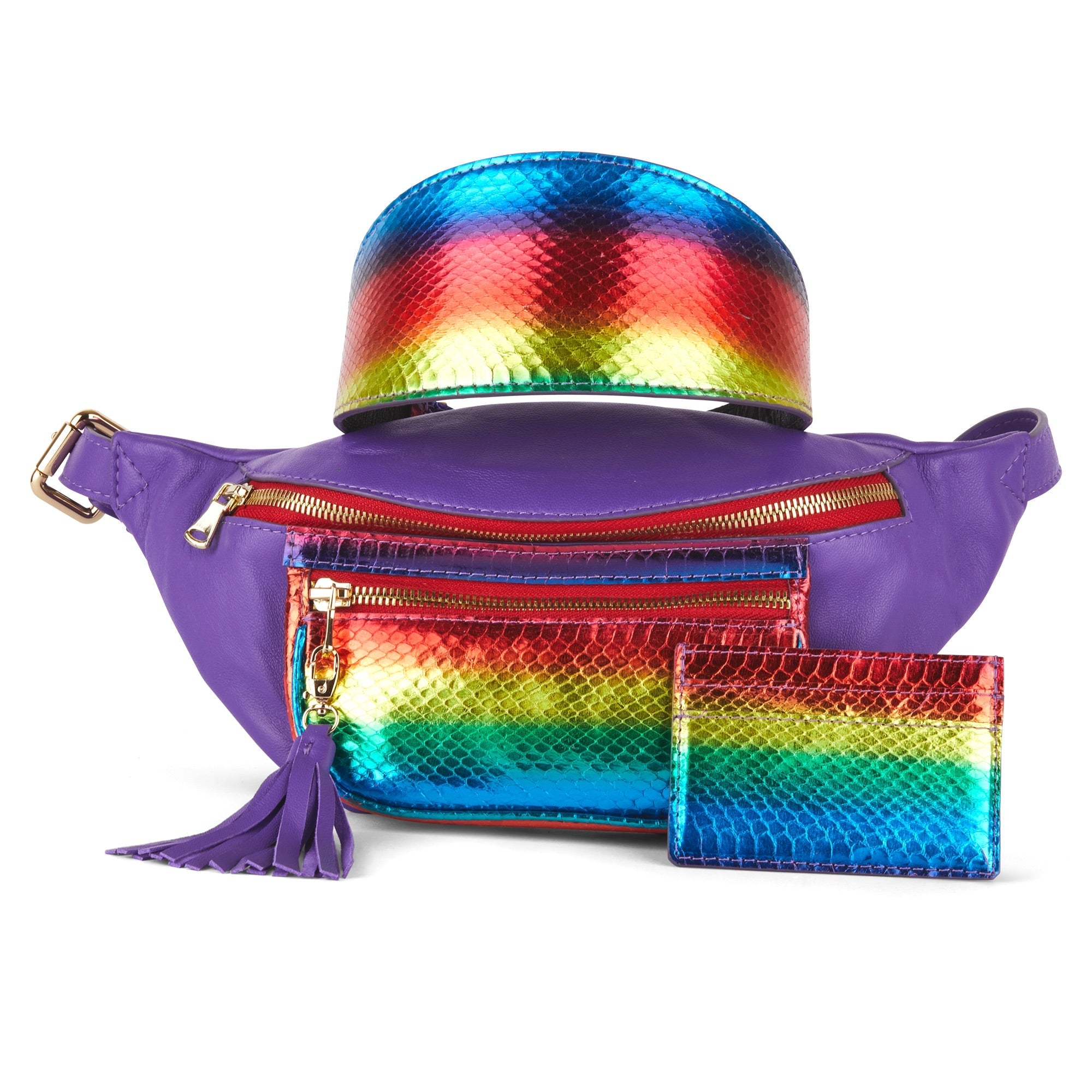Rainbow Snake Set by Allysa Payne Beverly Hills - main product image for Resin Society
