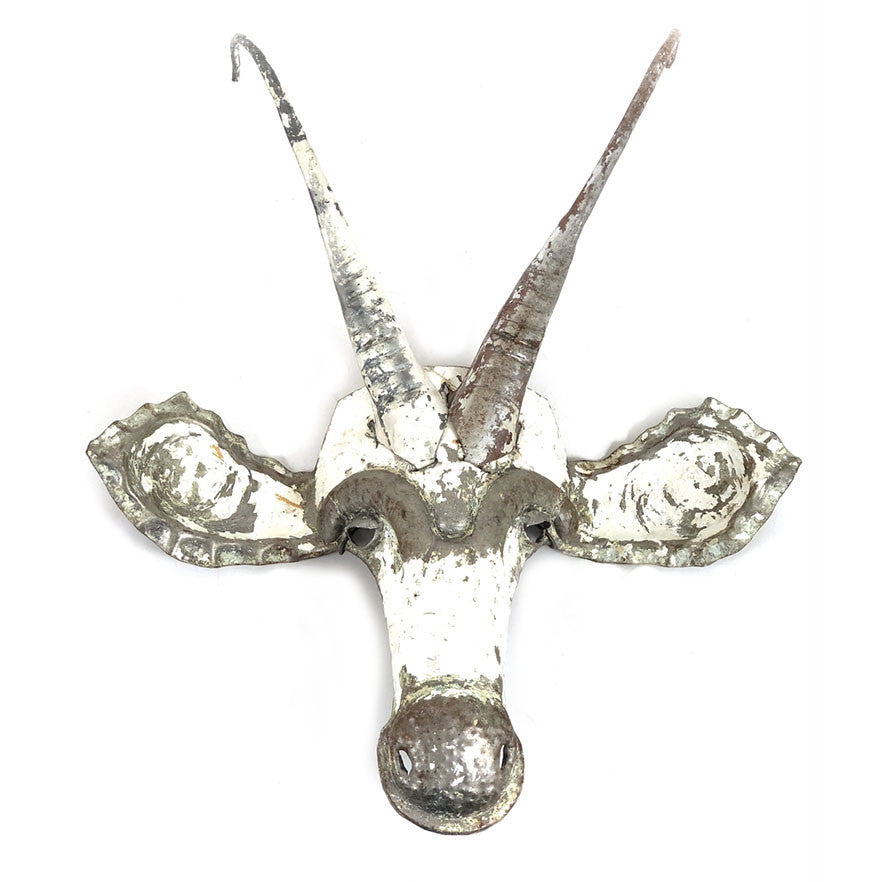 Sable Animal Mask - Recycled Metal Wall Art by Mbare Ltd - main product image for Resin Society