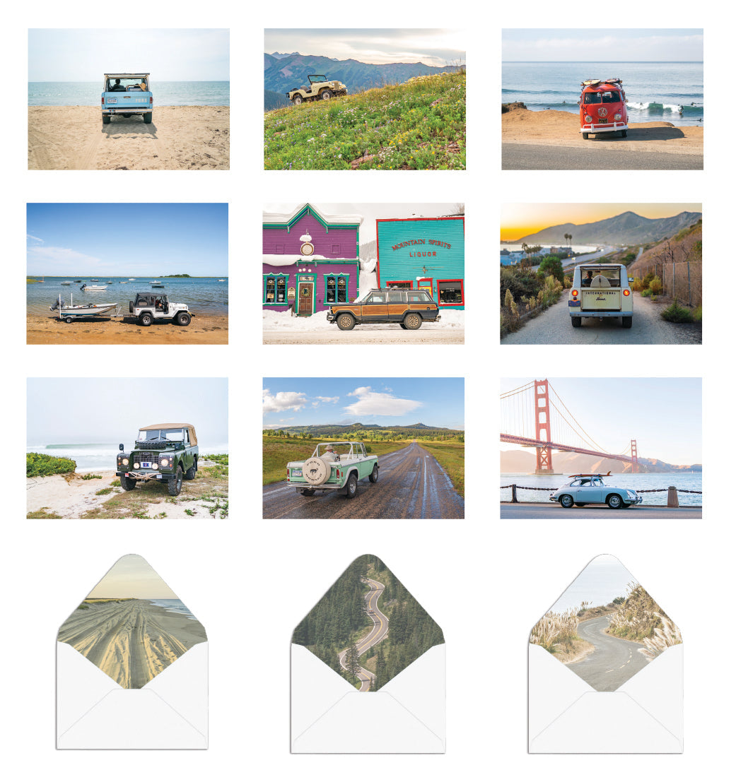 Ride Series Notecard Set by Johnny Vacay - product image 3 for Resin Society