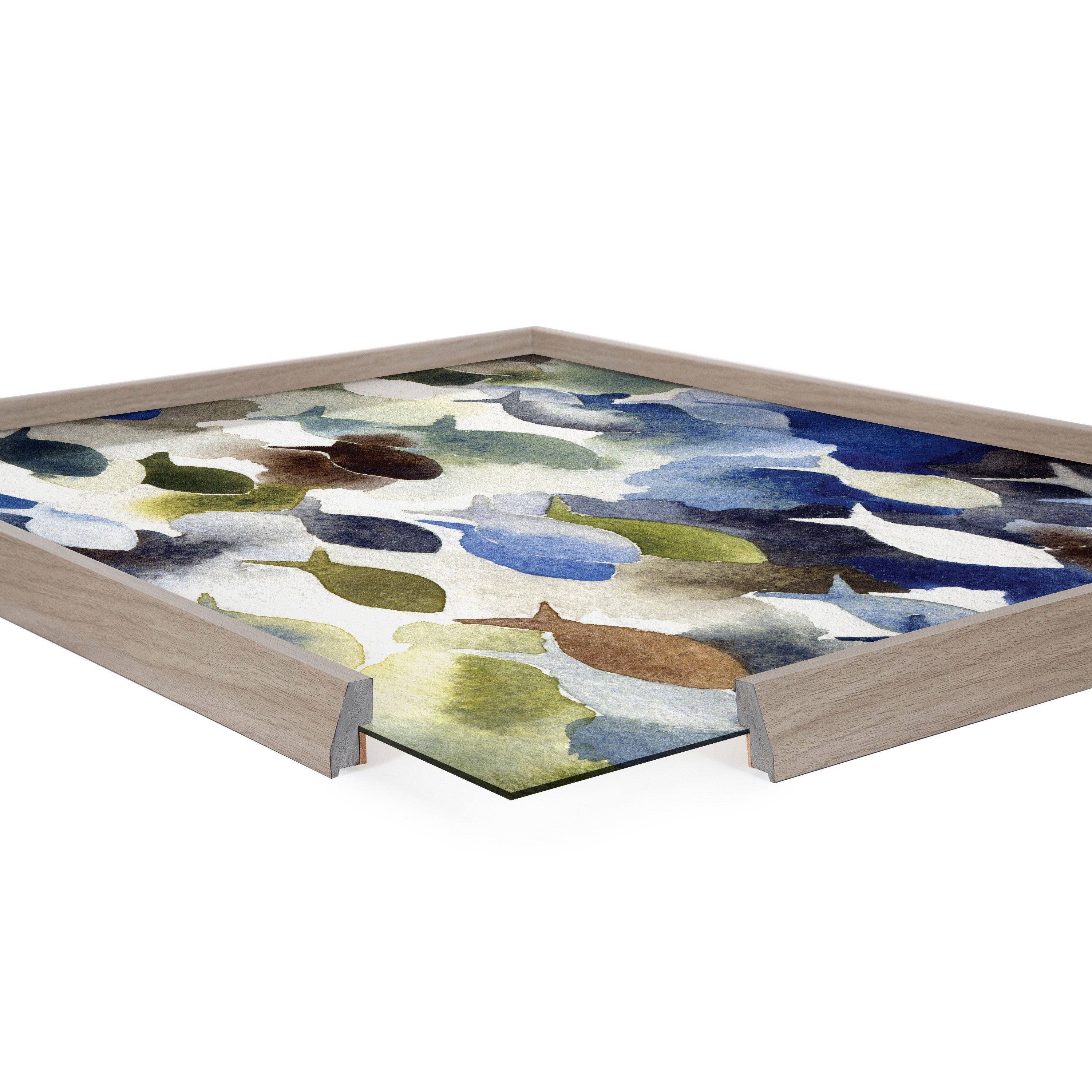 Blake Concurrent Framed Printed Glass by kateandlaurel - product image 3 for Resin Society