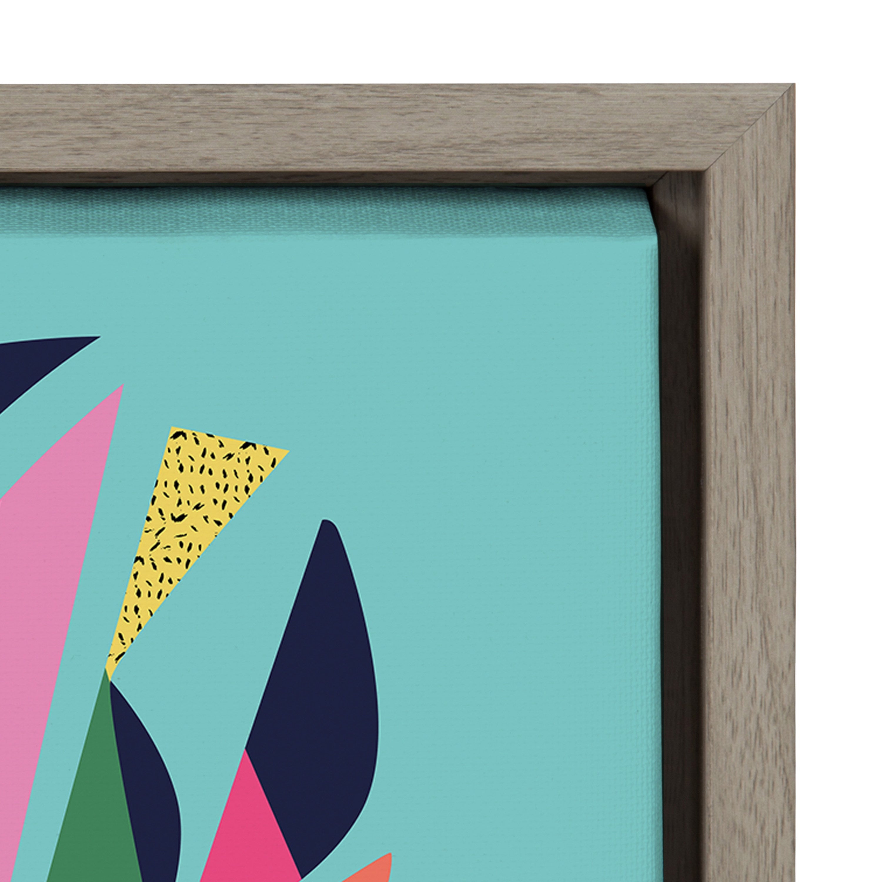 Sylvie Cockatoo Framed Canvas by kateandlaurel - product image 3 for Resin Society