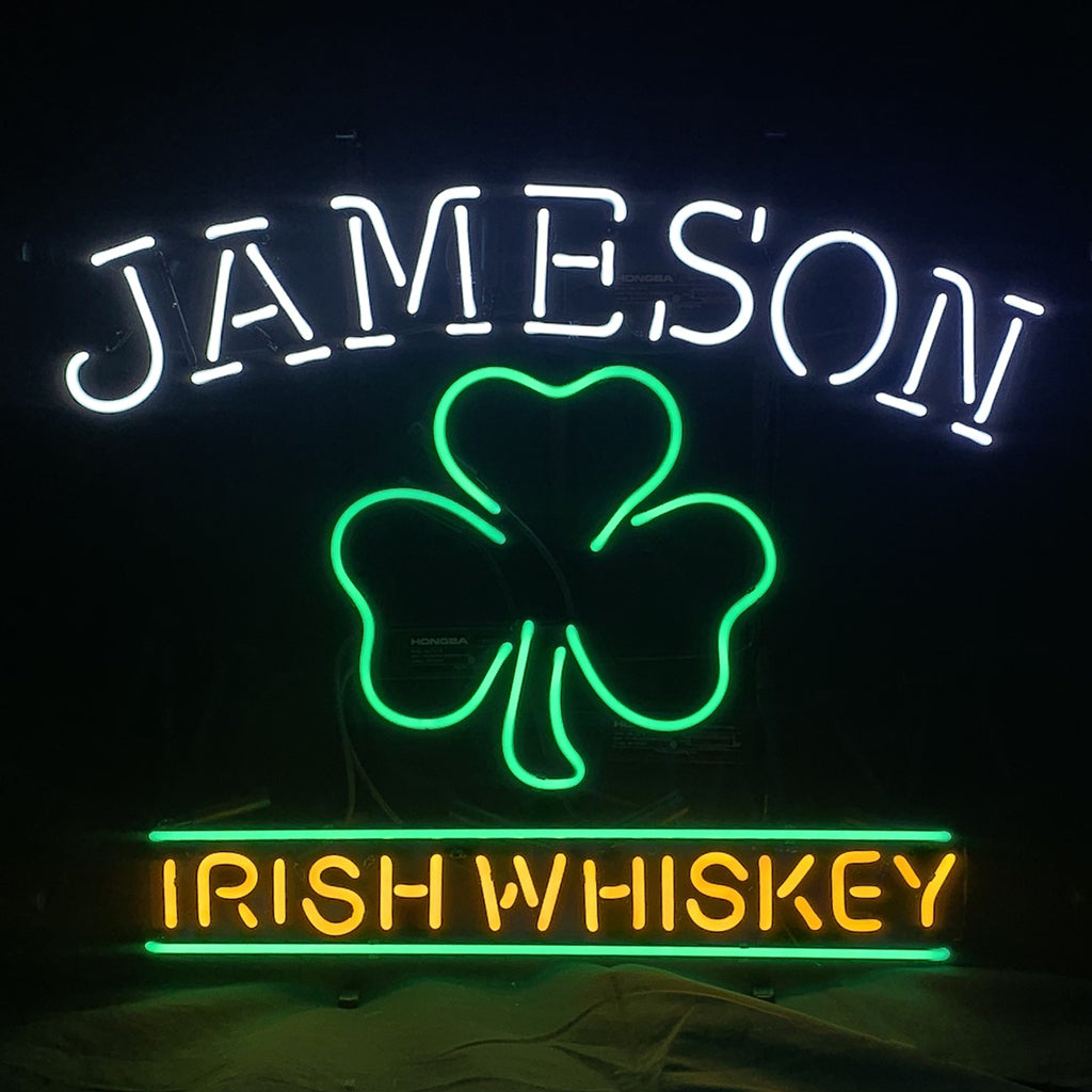 Jameson Irish Whiskey Clover Neon Signs Light by Neon Signs Land - product image 2 for Resin Society