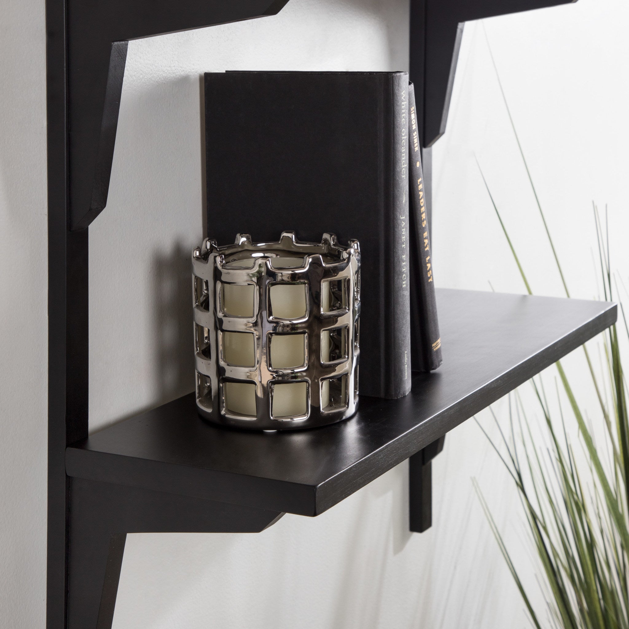 Meridien Wood Wall Shelf by kateandlaurel - product image 10 for Resin Society