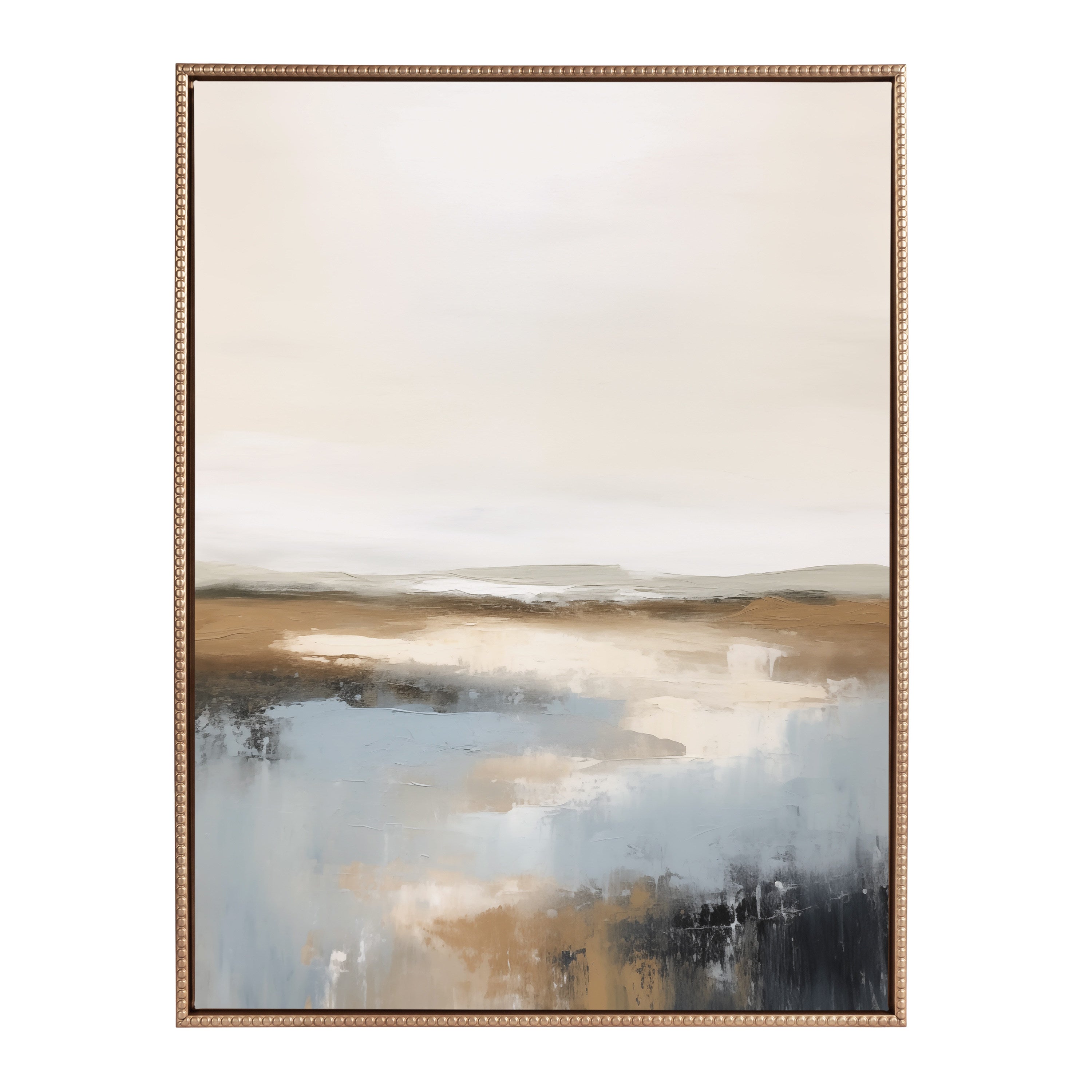 Sylvie Beaded Idyllic Retreat Framed Canvas by Amy Lighthall
