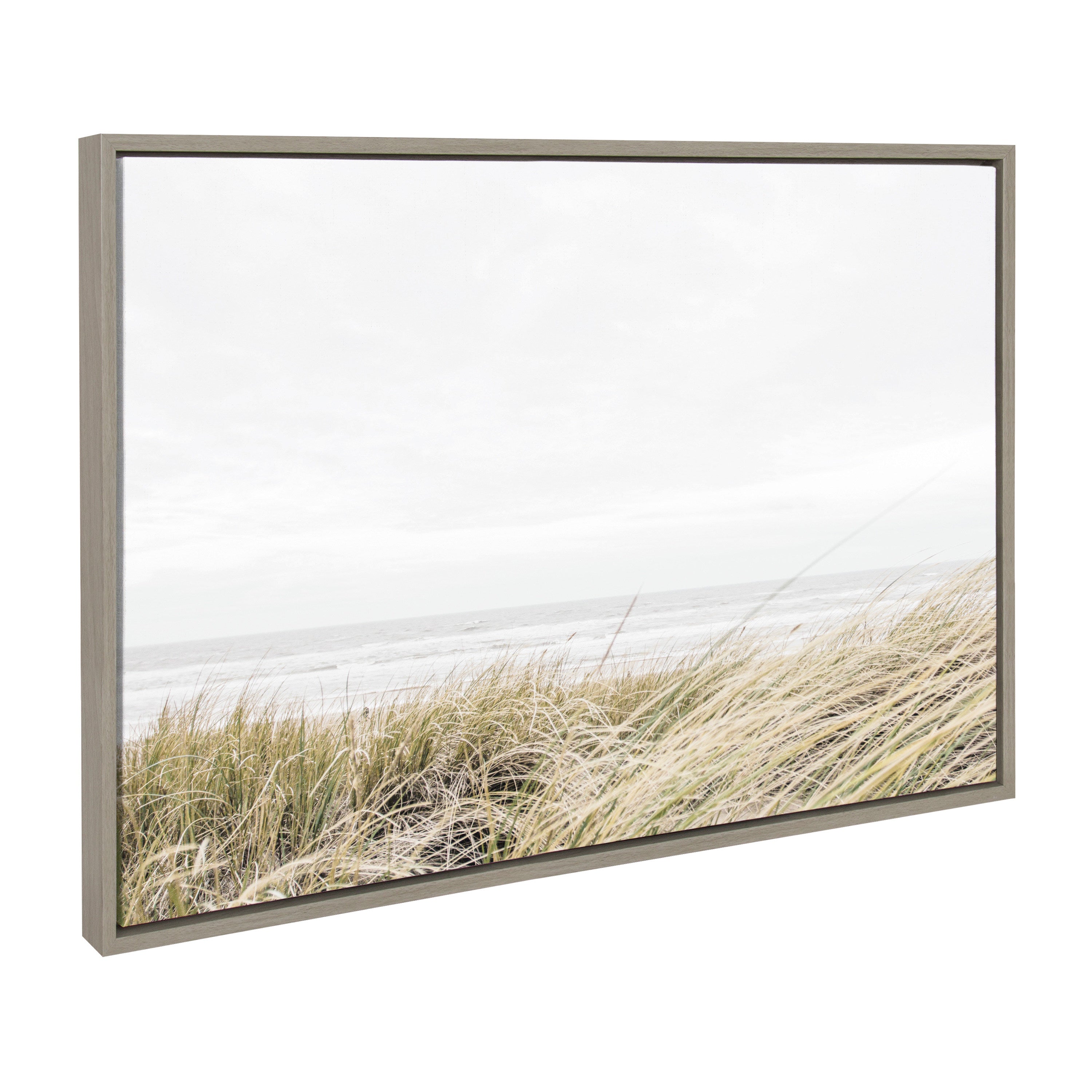 Sylvie East Beach Framed Canvas by Amy Peterson Art Studio by kateandlaurel - product image 12 for Resin Society