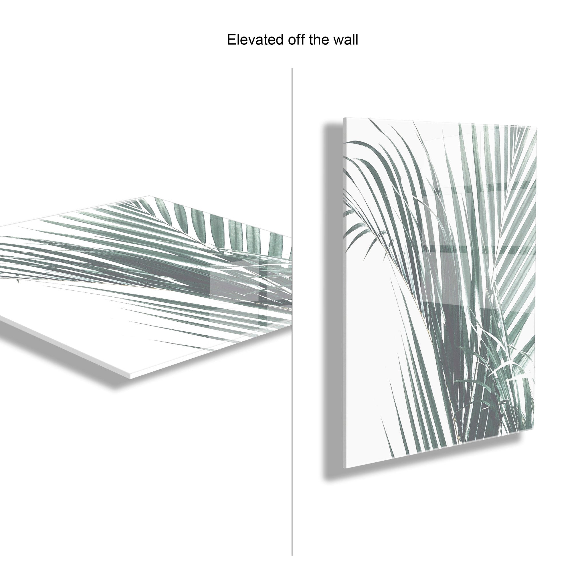 Botanical Greenery Floating Acrylic Set by kateandlaurel - product image 3 for Resin Society