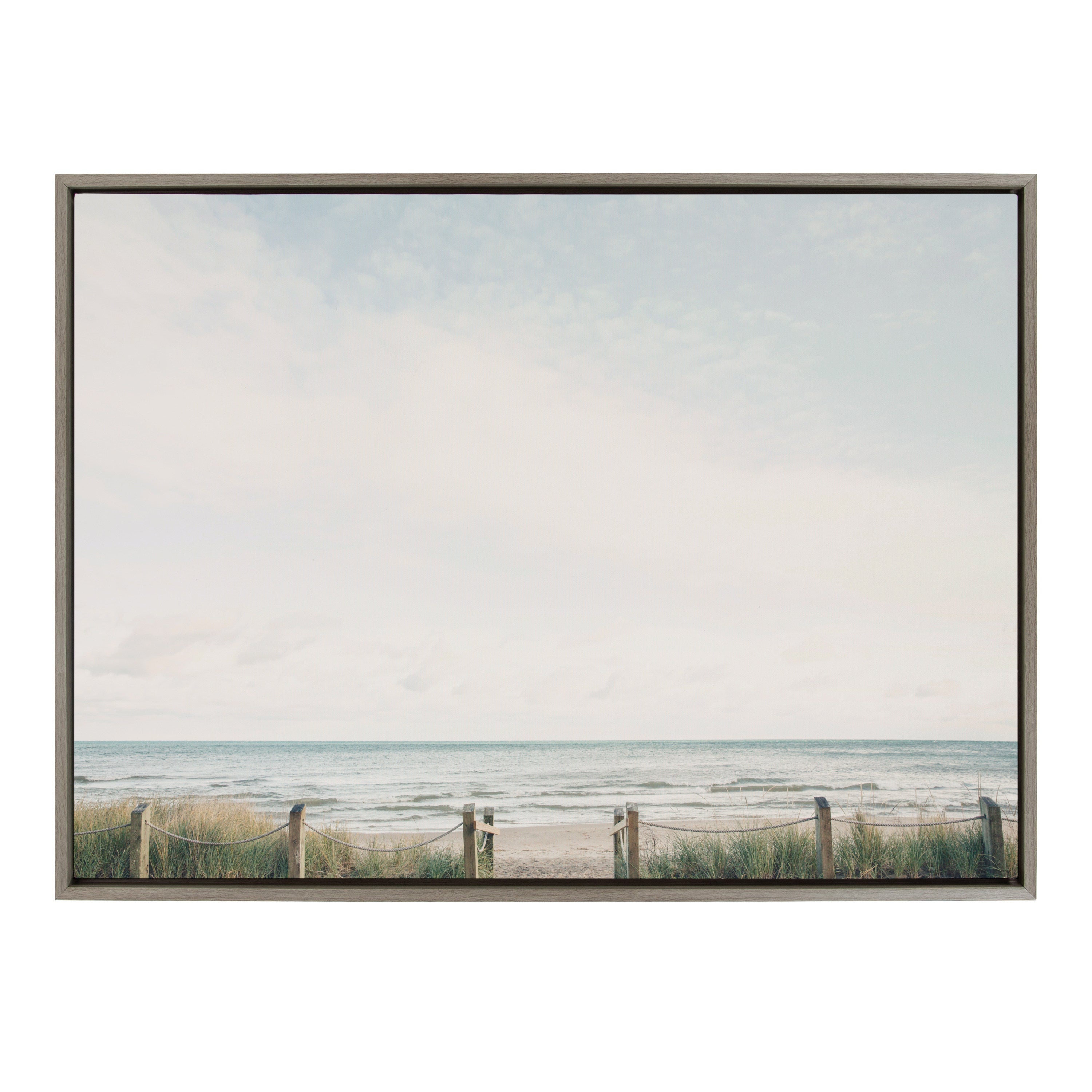 Sylvie Pale Sky Framed Canvas by Emiko and Mark Franzen of F2Images