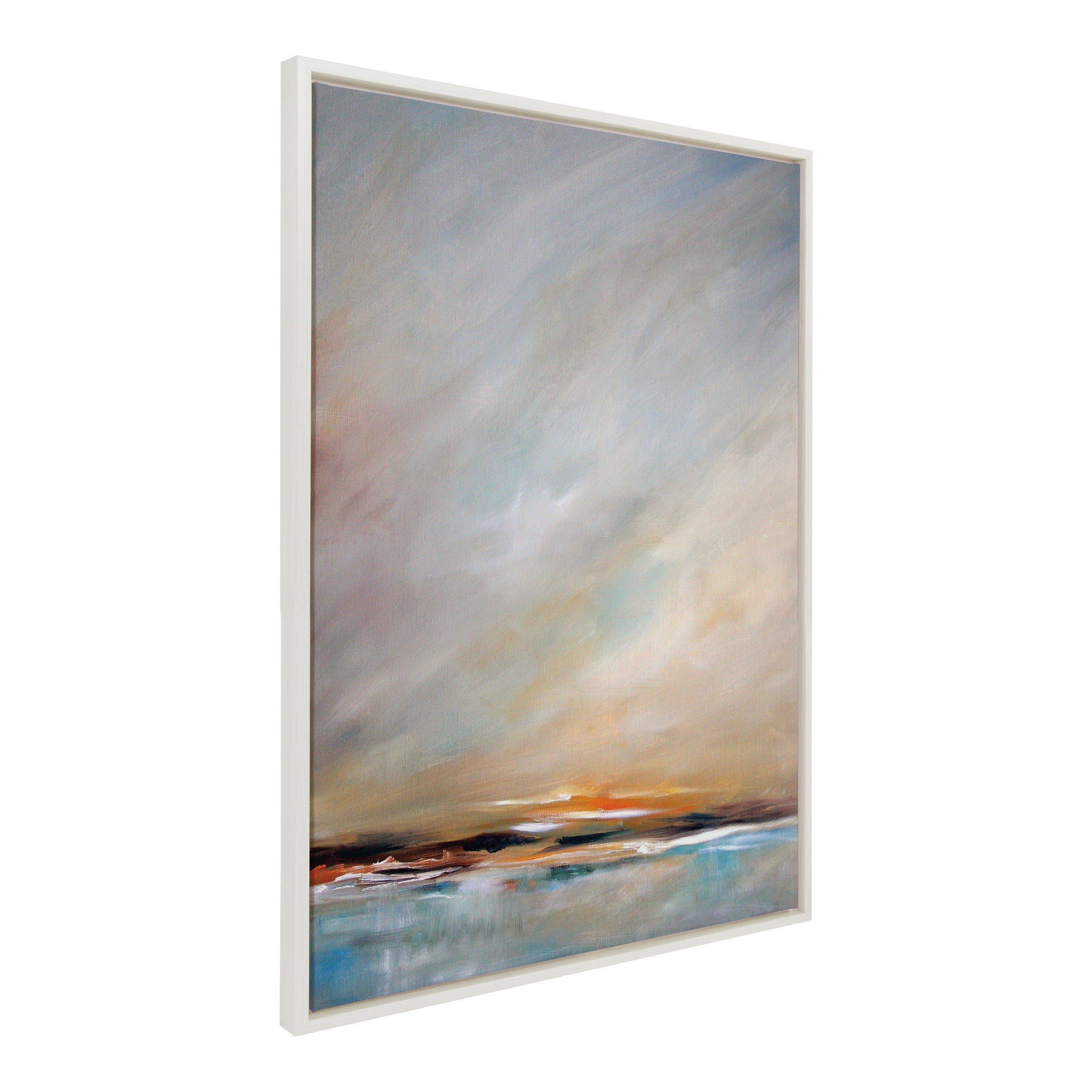 Sylvie Day's End Framed Canvas by Mary Sparrow