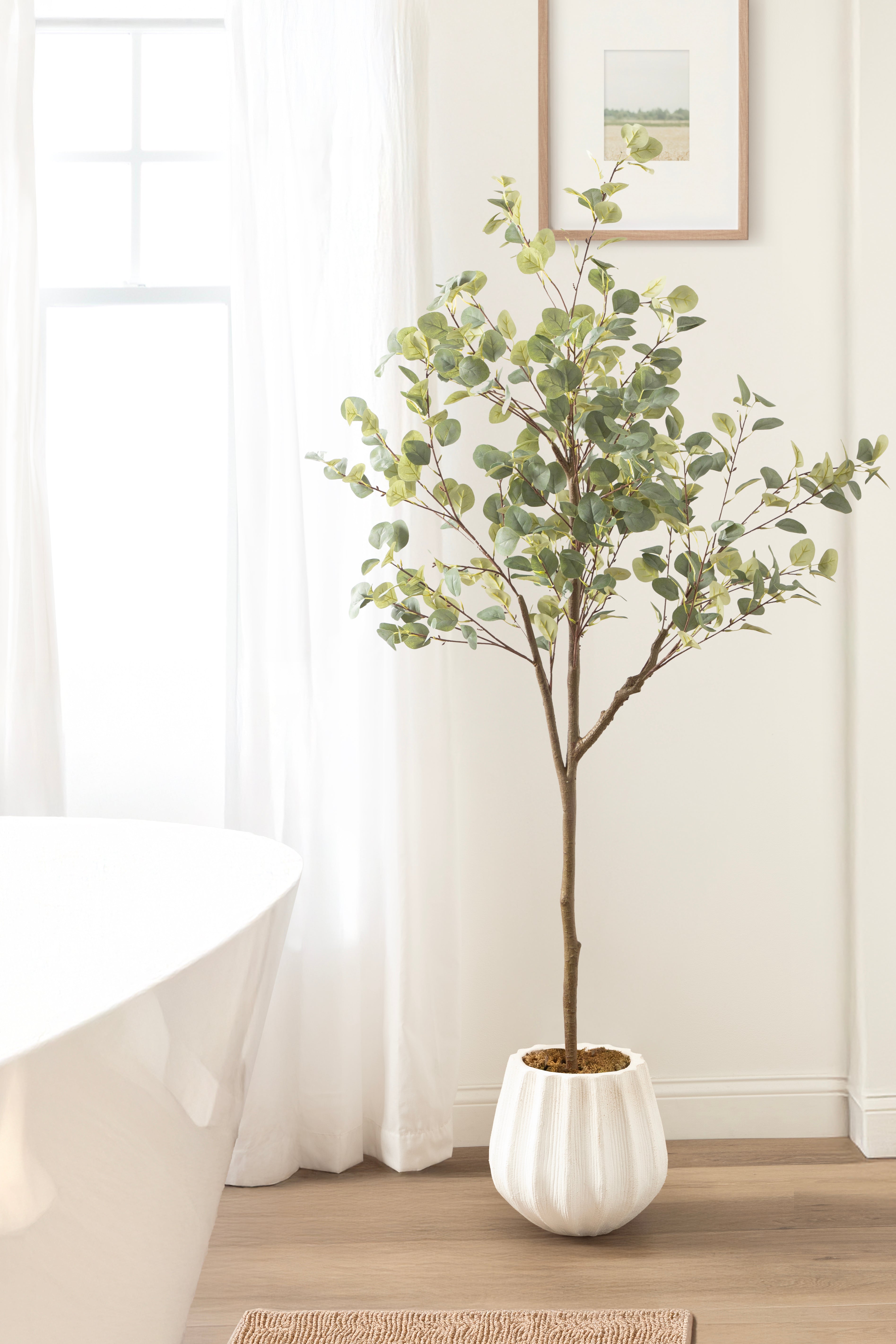 Eudora Faux Eucalyptus Tree - Kate and Laurel