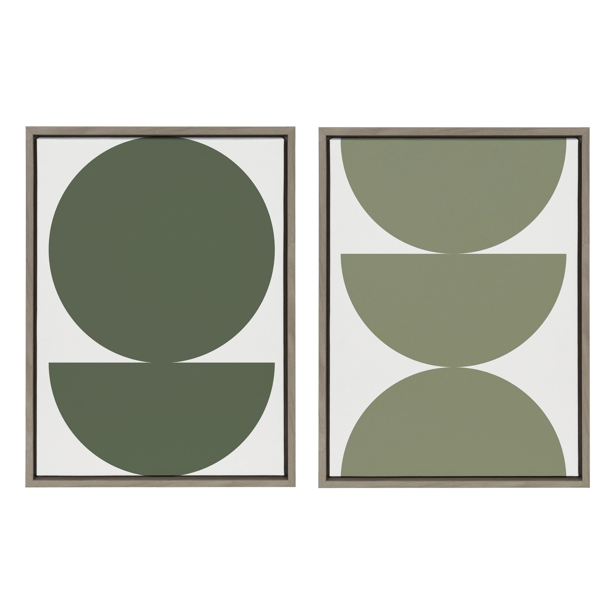 Sylvie Earthy Boho Geometric 1 Olive Green and Earthy Boho Geometric 2 by kateandlaurel - product image 2 for Resin Society