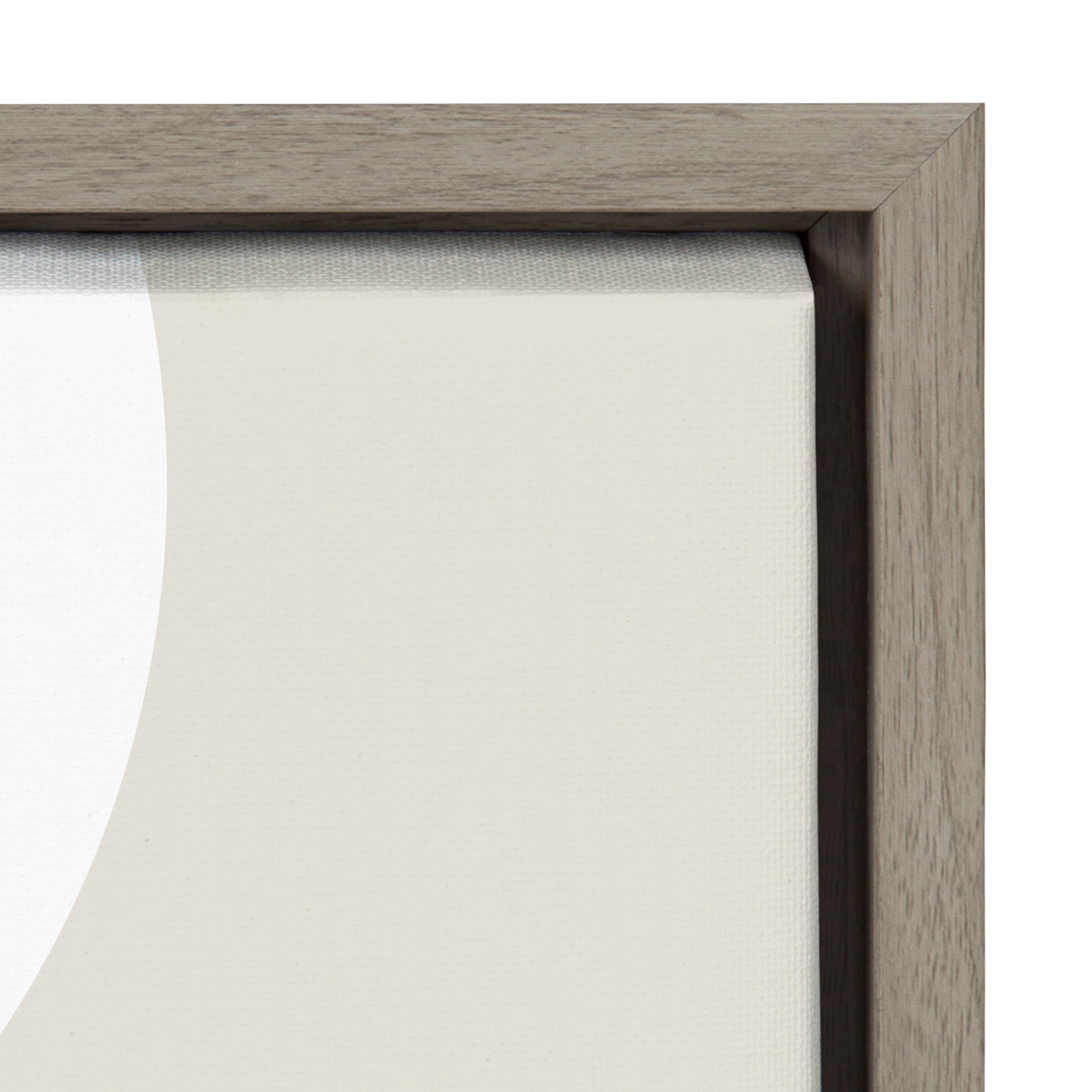 Sylvie Full Moon over the Mountain Top Framed Canvas by kateandlaurel - product image 3 for Resin Society