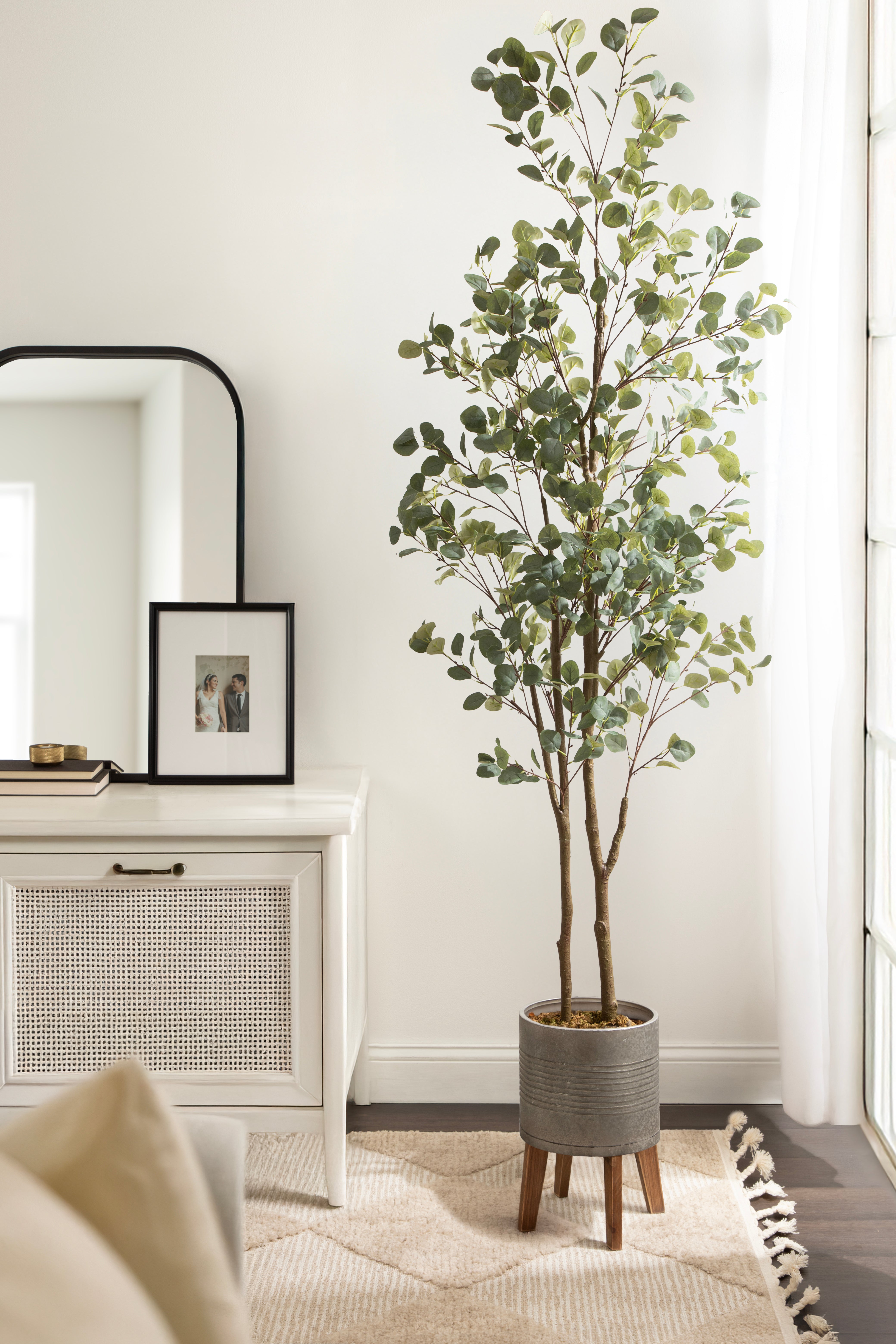 Eudora Faux Eucalyptus Tree - Kate and Laurel