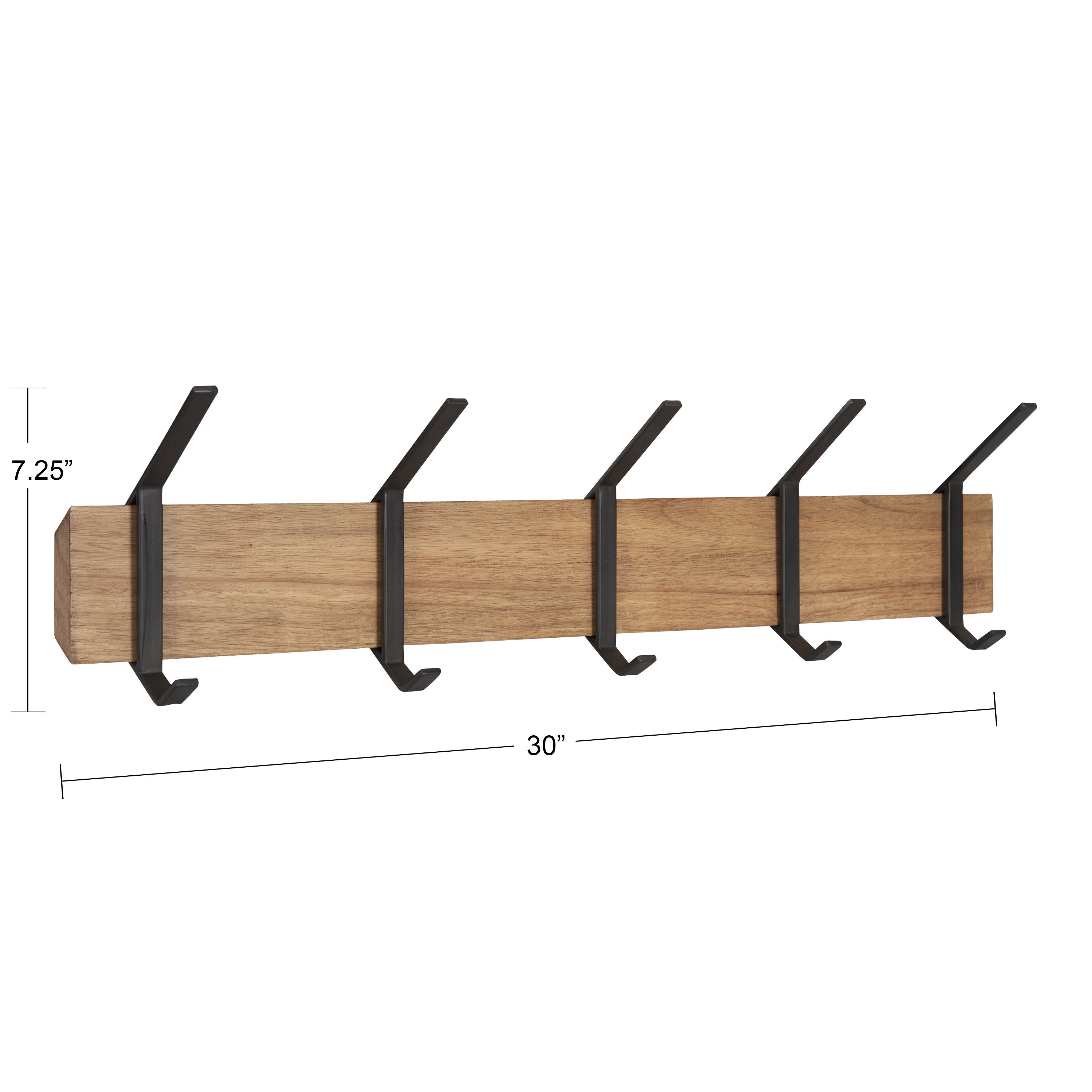 Rossmore Wood and Metal Hooks by kateandlaurel - product image 16 for Resin Society