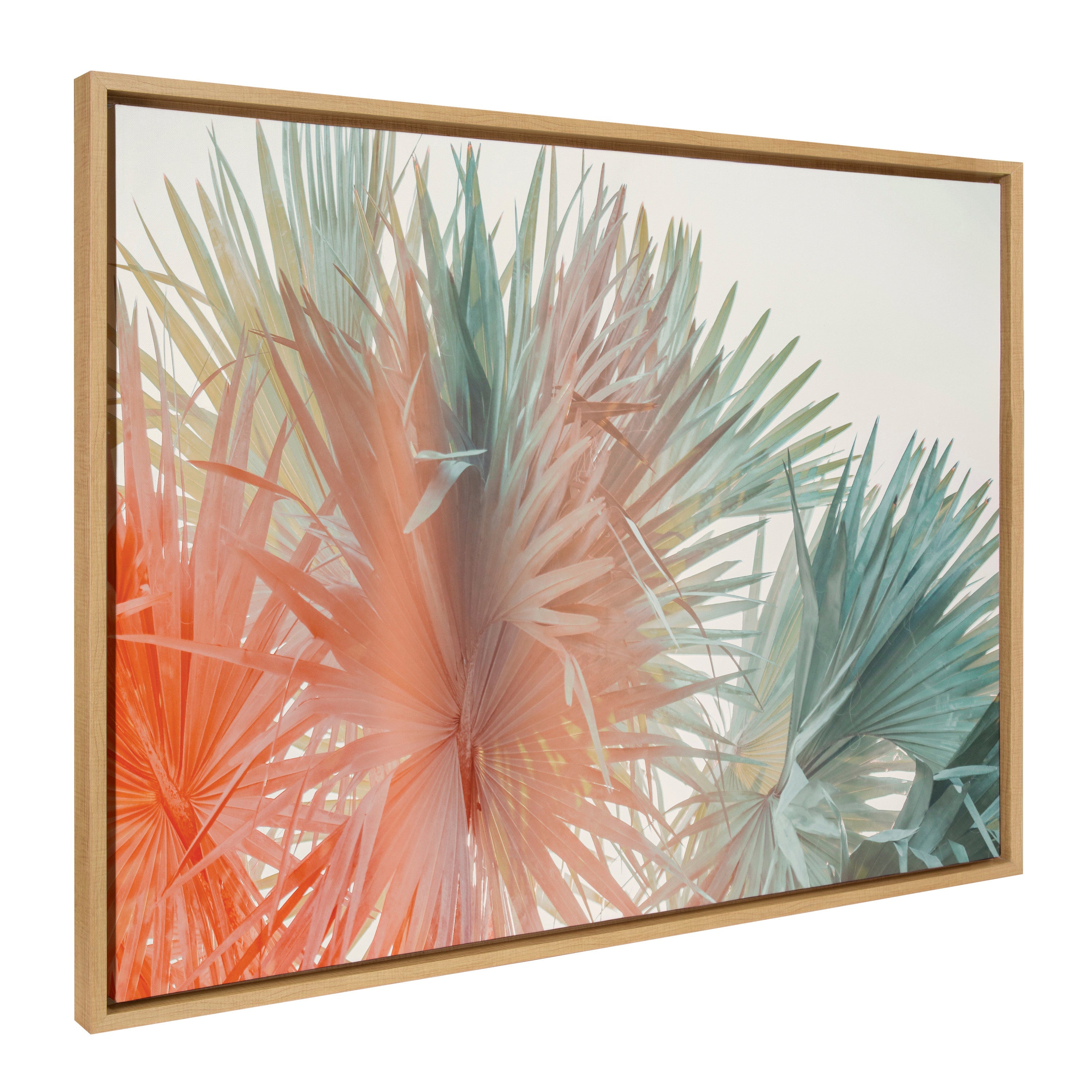 Sylvie Red Hot Summer Framed Canvas by Alicia Bock