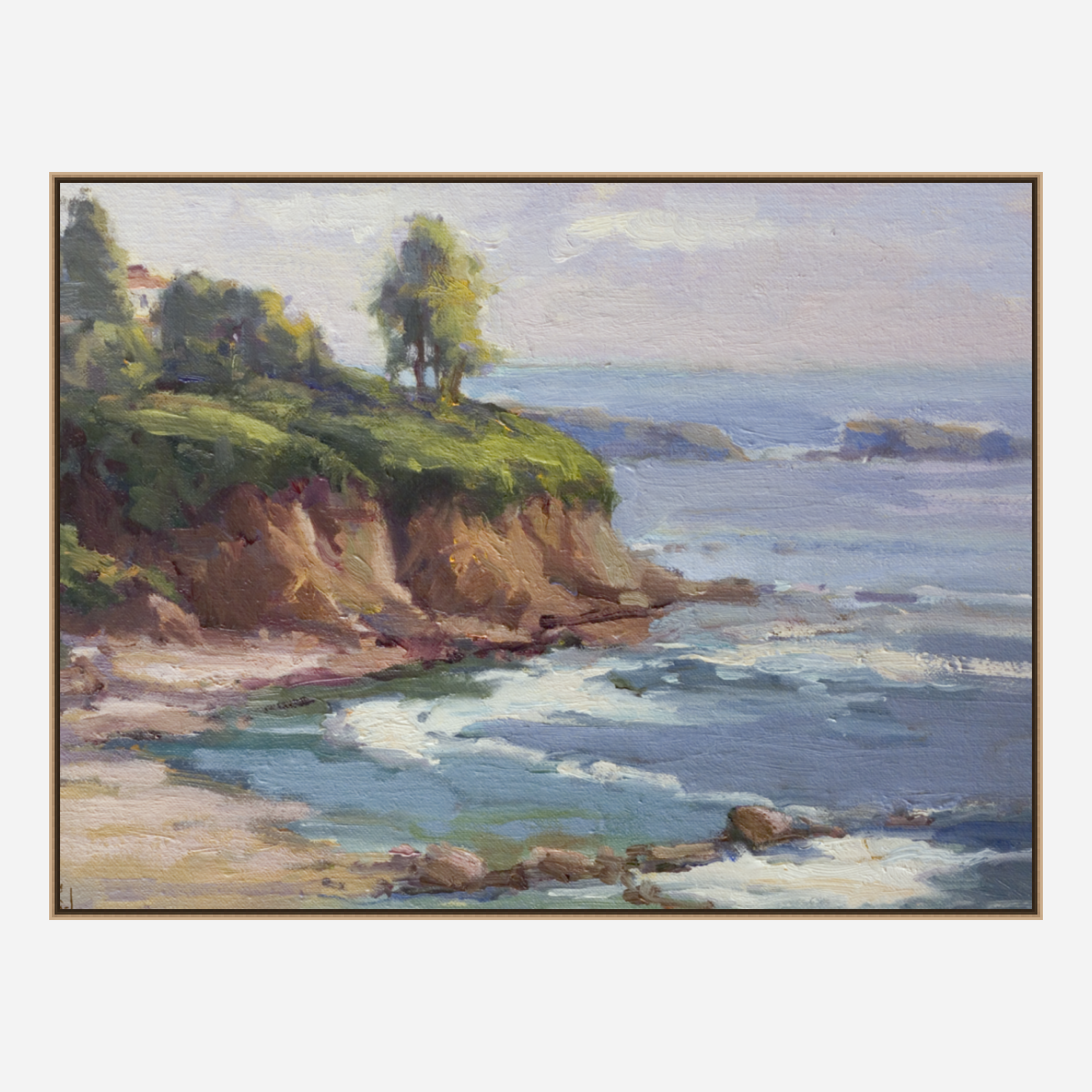 Laguna Cliffs Artist Enhanced Canvas Print by John Beard Collection - product image 8 for Resin Society