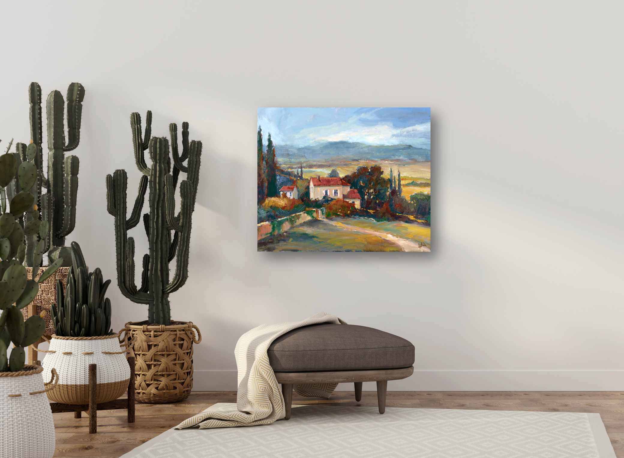 La Rochelle Artist Enhanced Canvas Print by John Beard Collection - product image 2 for Resin Society