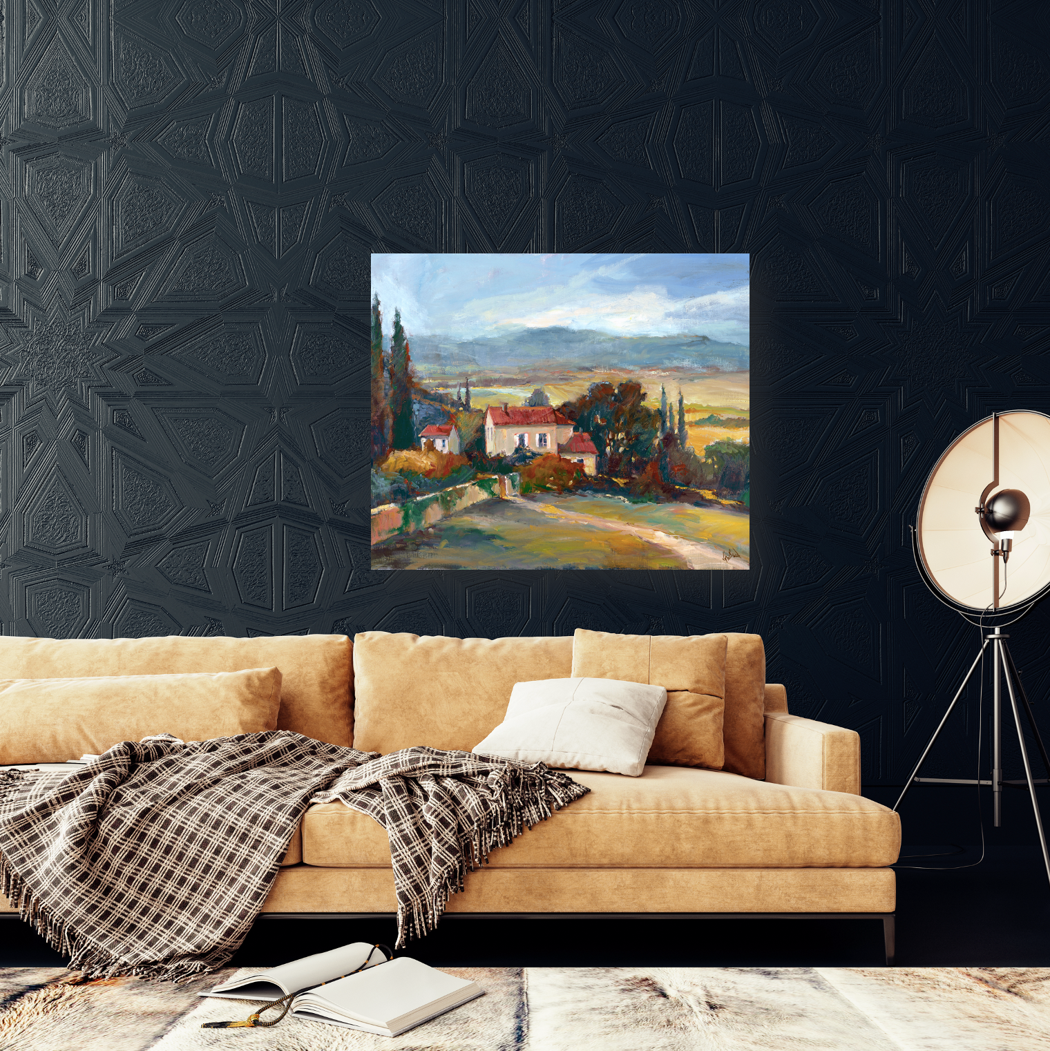 La Rochelle Artist Enhanced Canvas Print by John Beard Collection - product image 3 for Resin Society