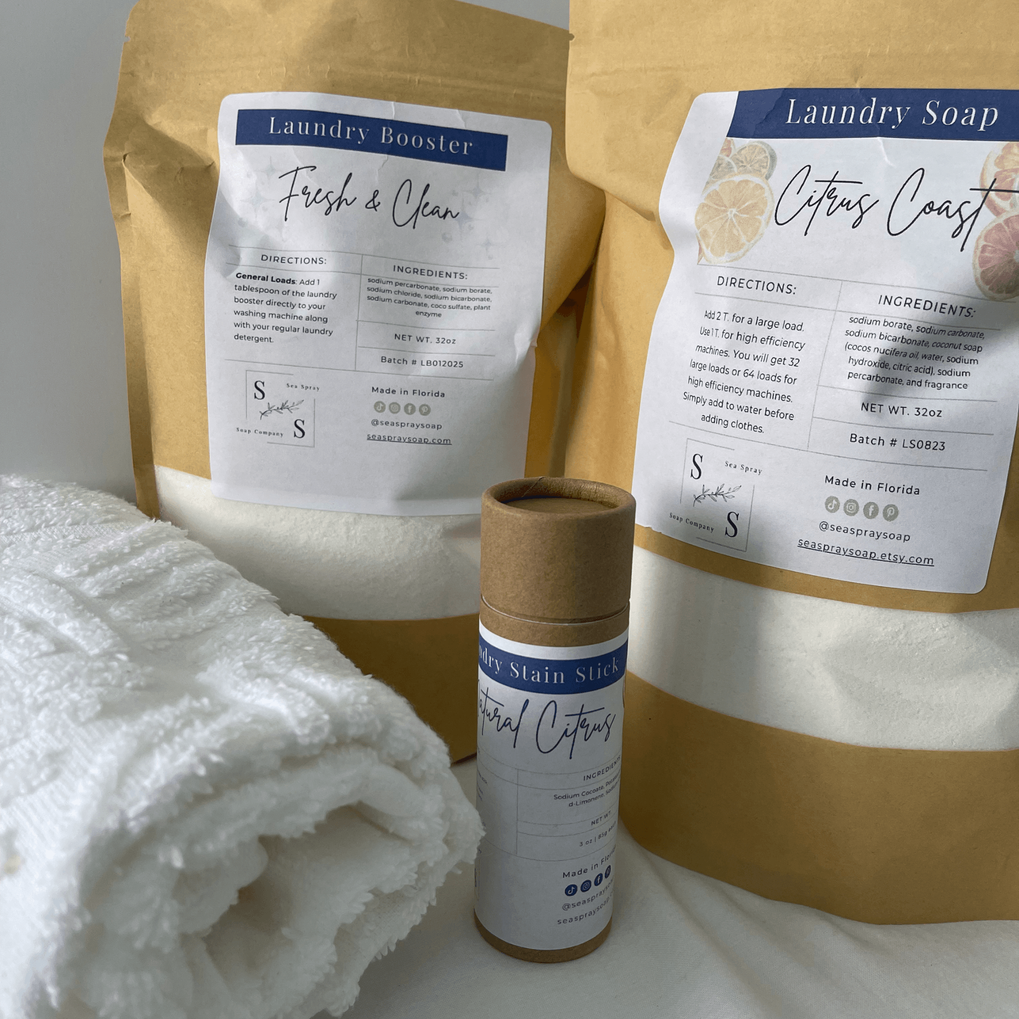 Citrus Stain Stick by Sea Spray Soap - product image 5 for Resin Society