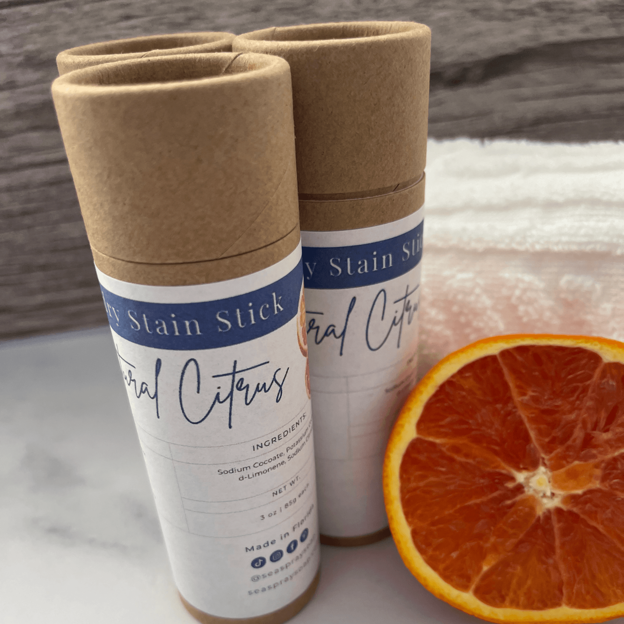 Citrus Stain Stick by Sea Spray Soap - product image 2 for Resin Society